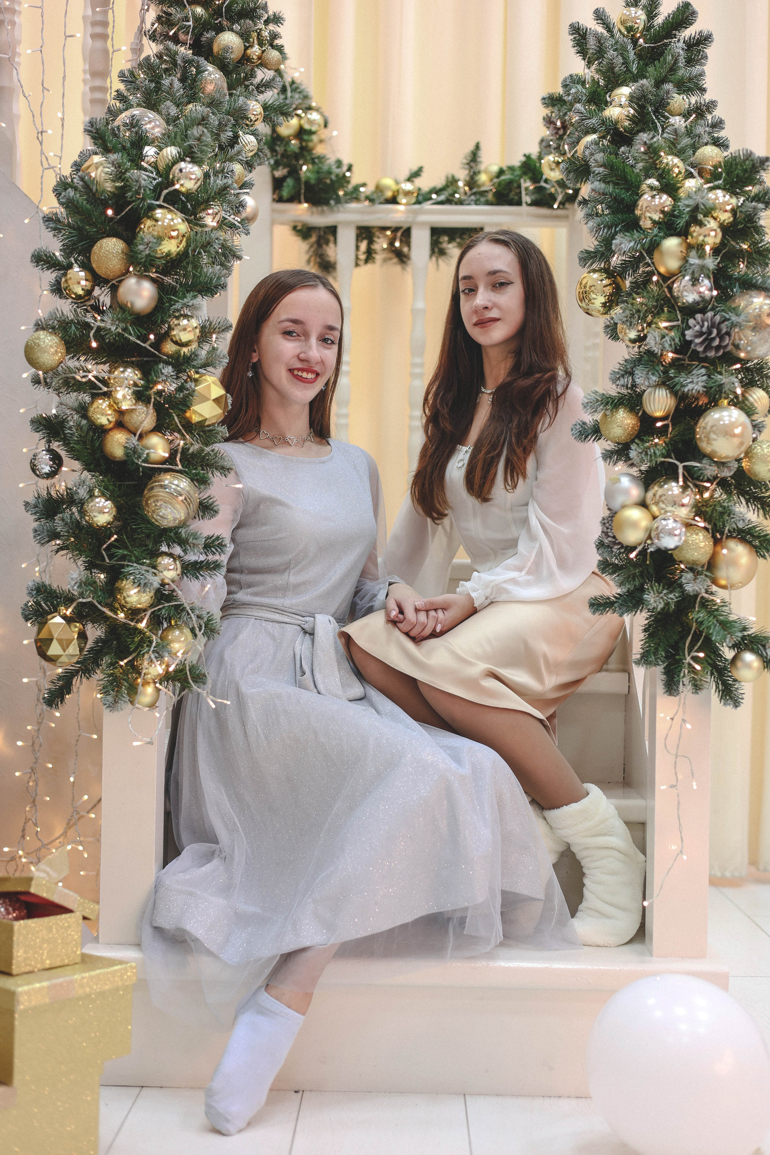 Новогодняя история «Ирина и ее семья». Фотограф в Москве Анастасия Калинина