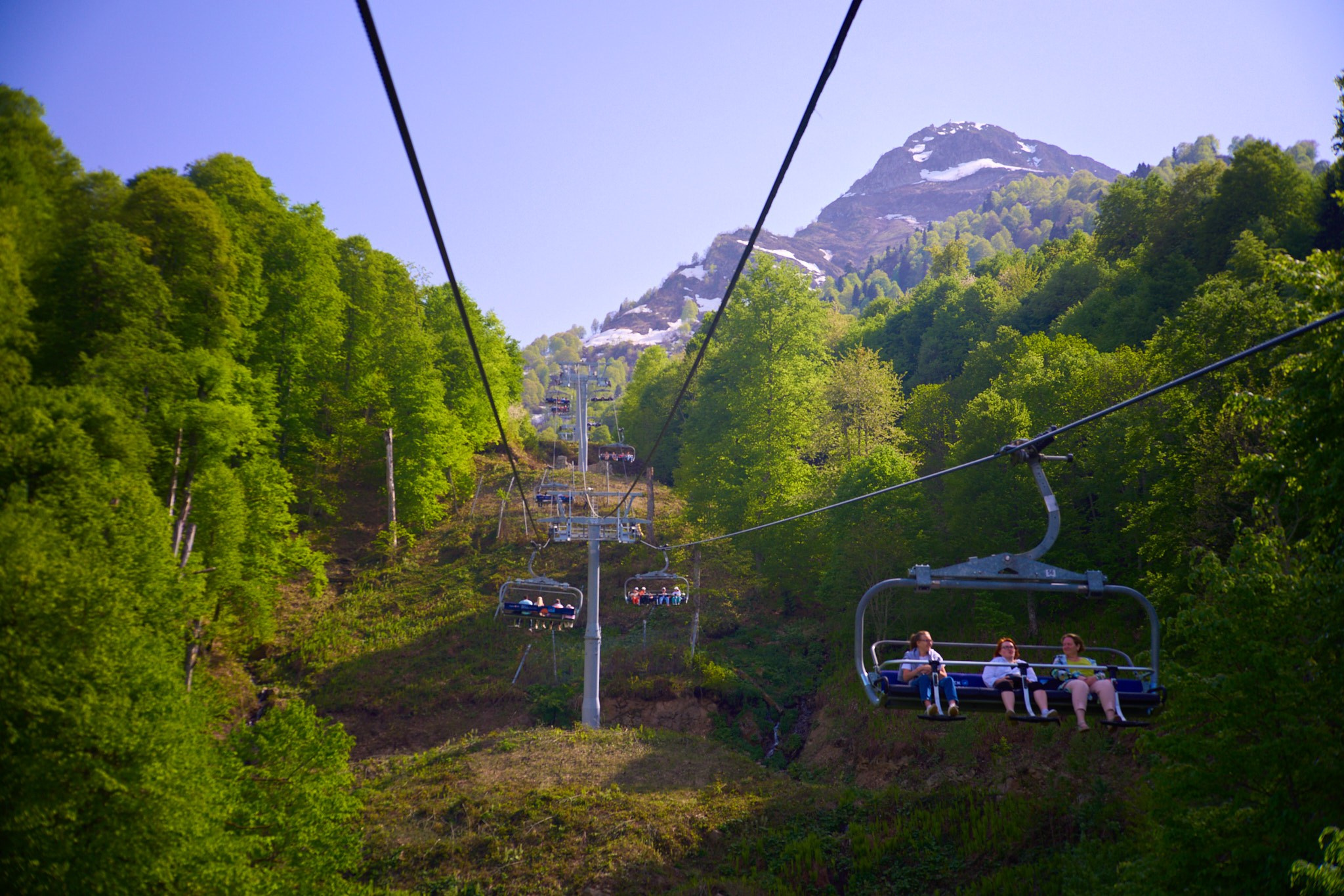 Красная Поляна, апрель 2024. Фотограф, Римма Невинская