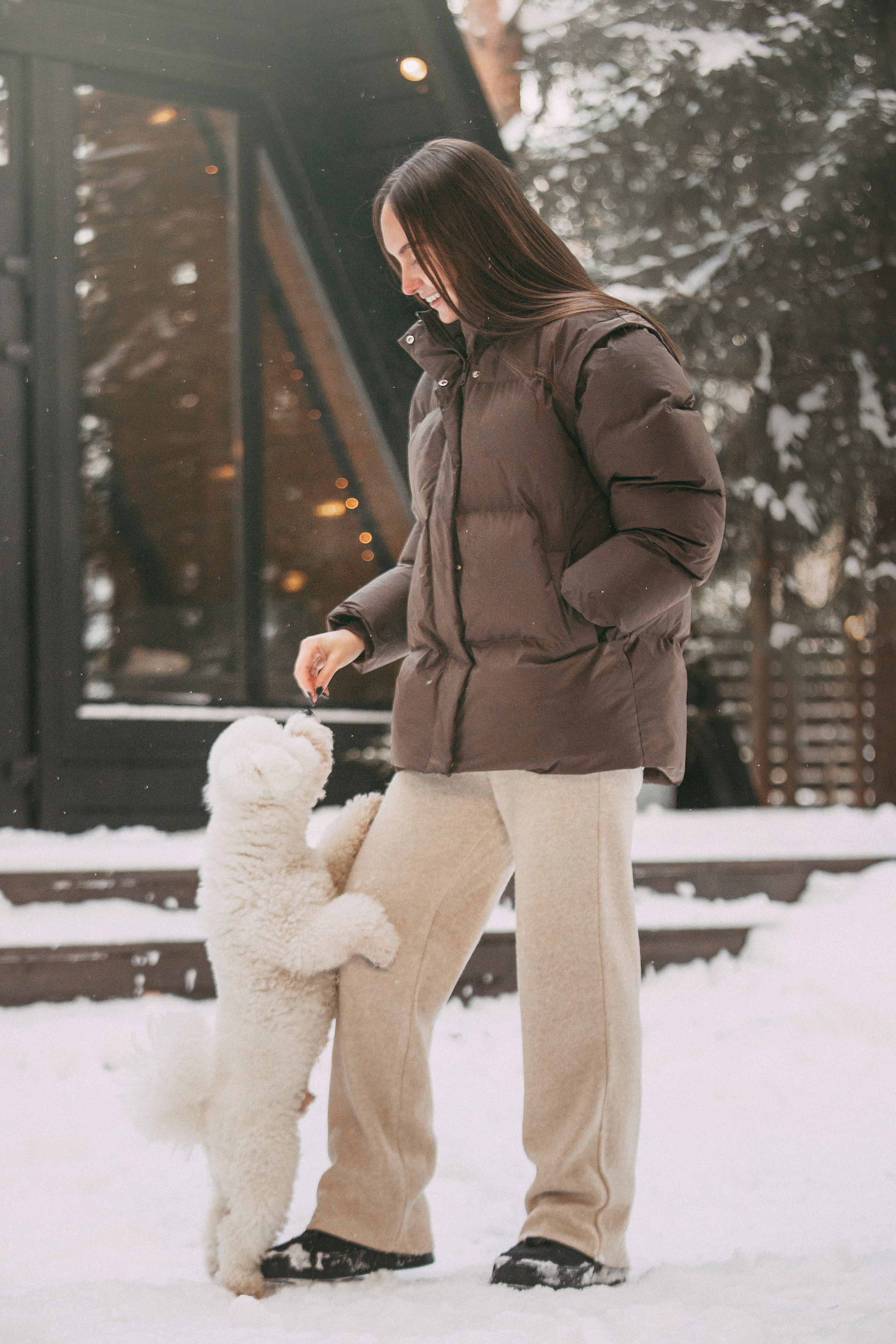 Екатерина и Бадди. Фотограф — Анималист | Санкт-Петербург