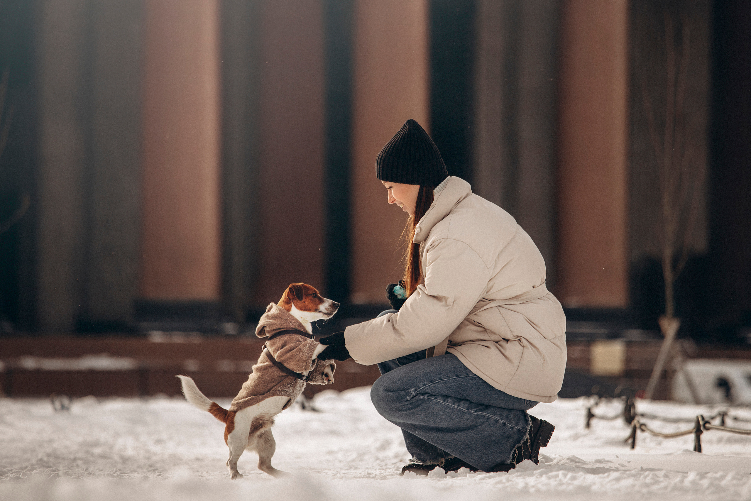 Даша и Бакс. Фотограф — Анималист | Санкт-Петербург