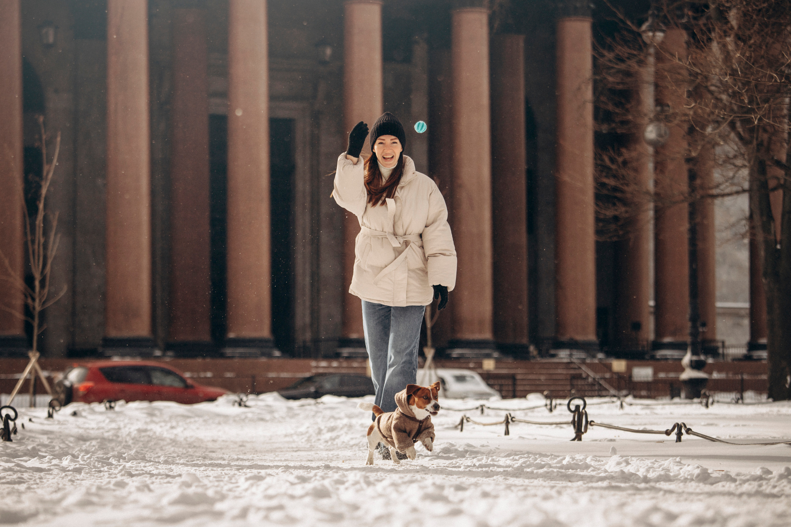 Даша и Бакс. Фотограф — Анималист | Санкт-Петербург