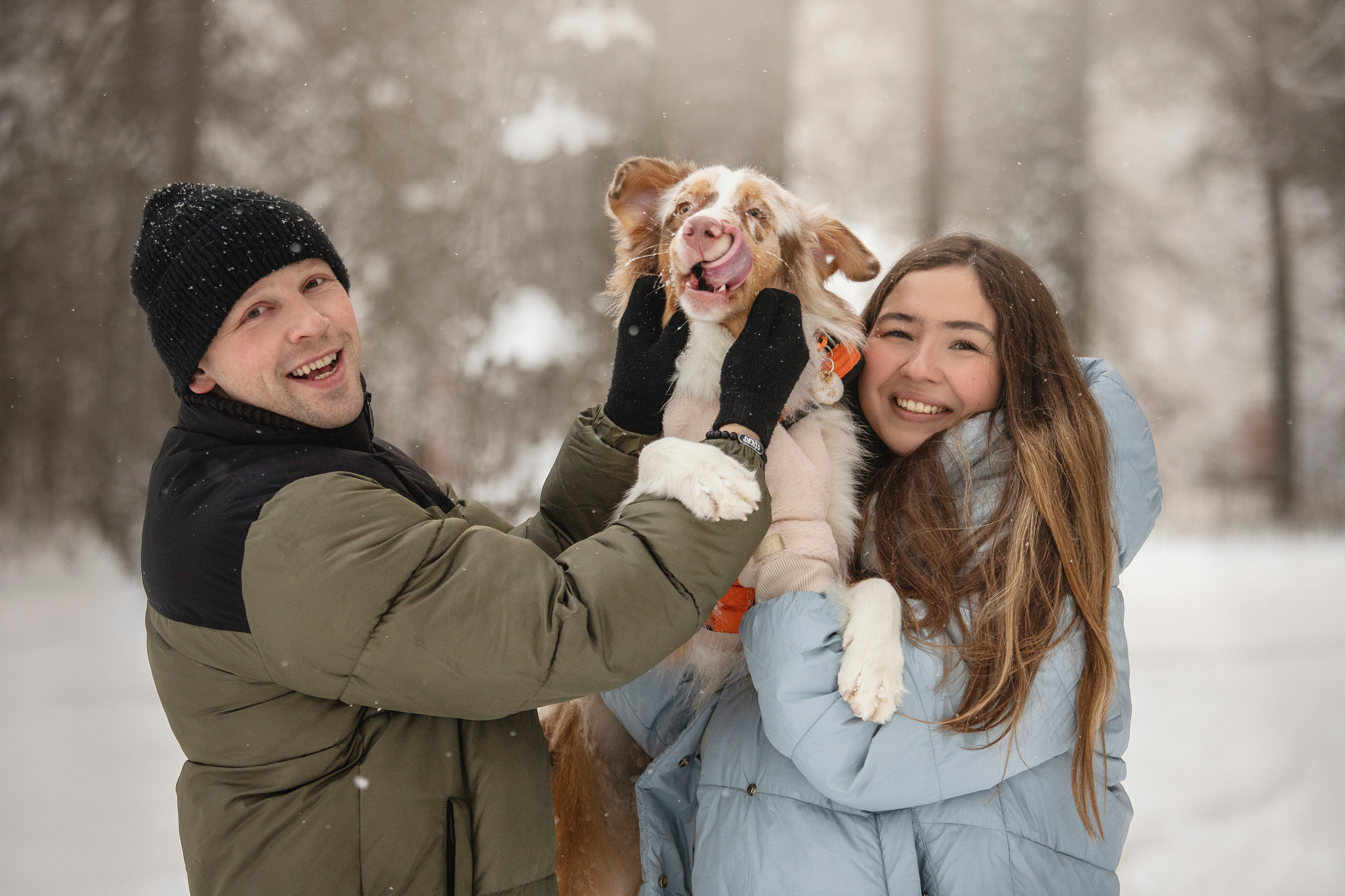 Делик, Скай и их семья. Фотограф — Анималист | Санкт-Петербург