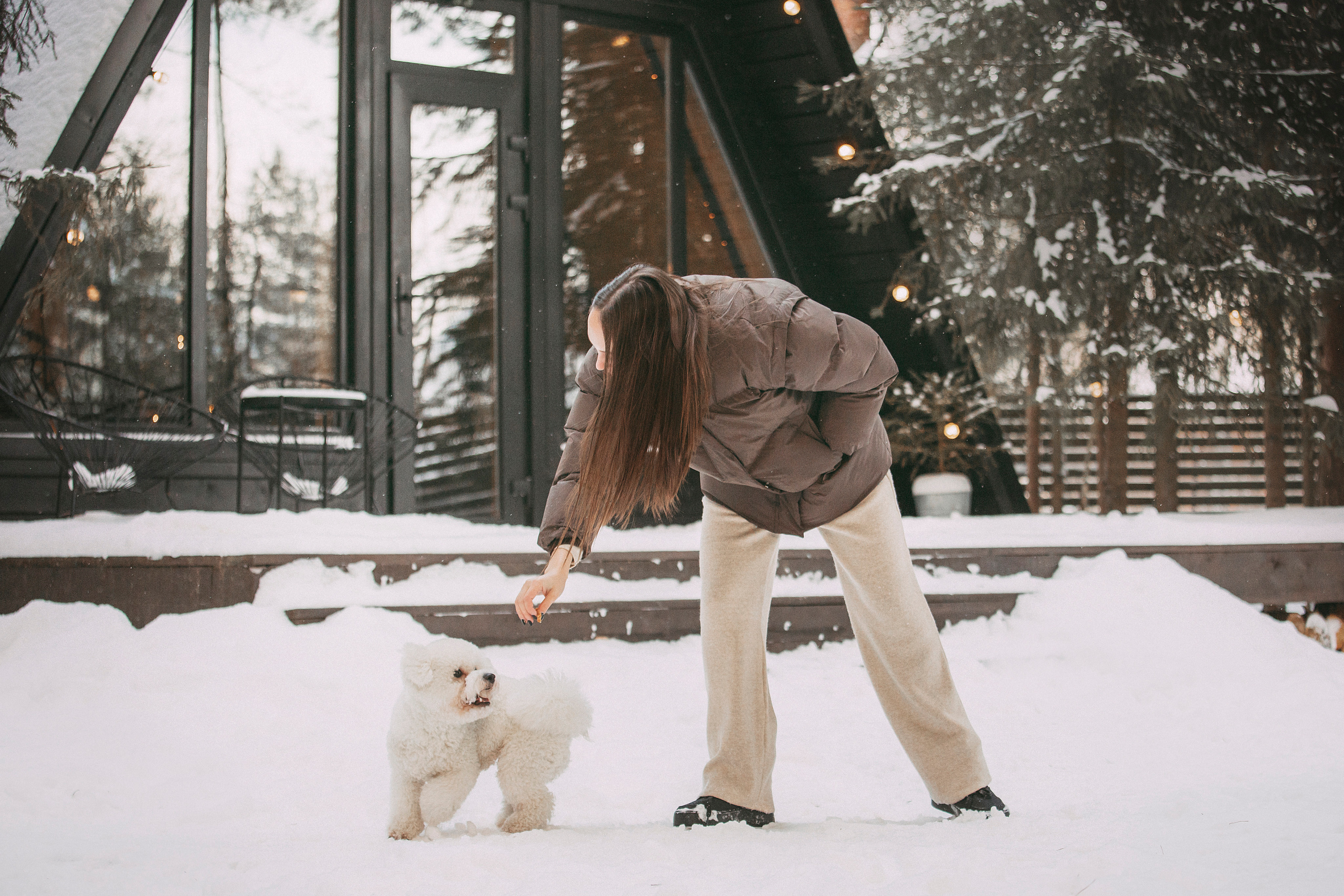 Екатерина и Бадди. Фотограф — Анималист | Санкт-Петербург