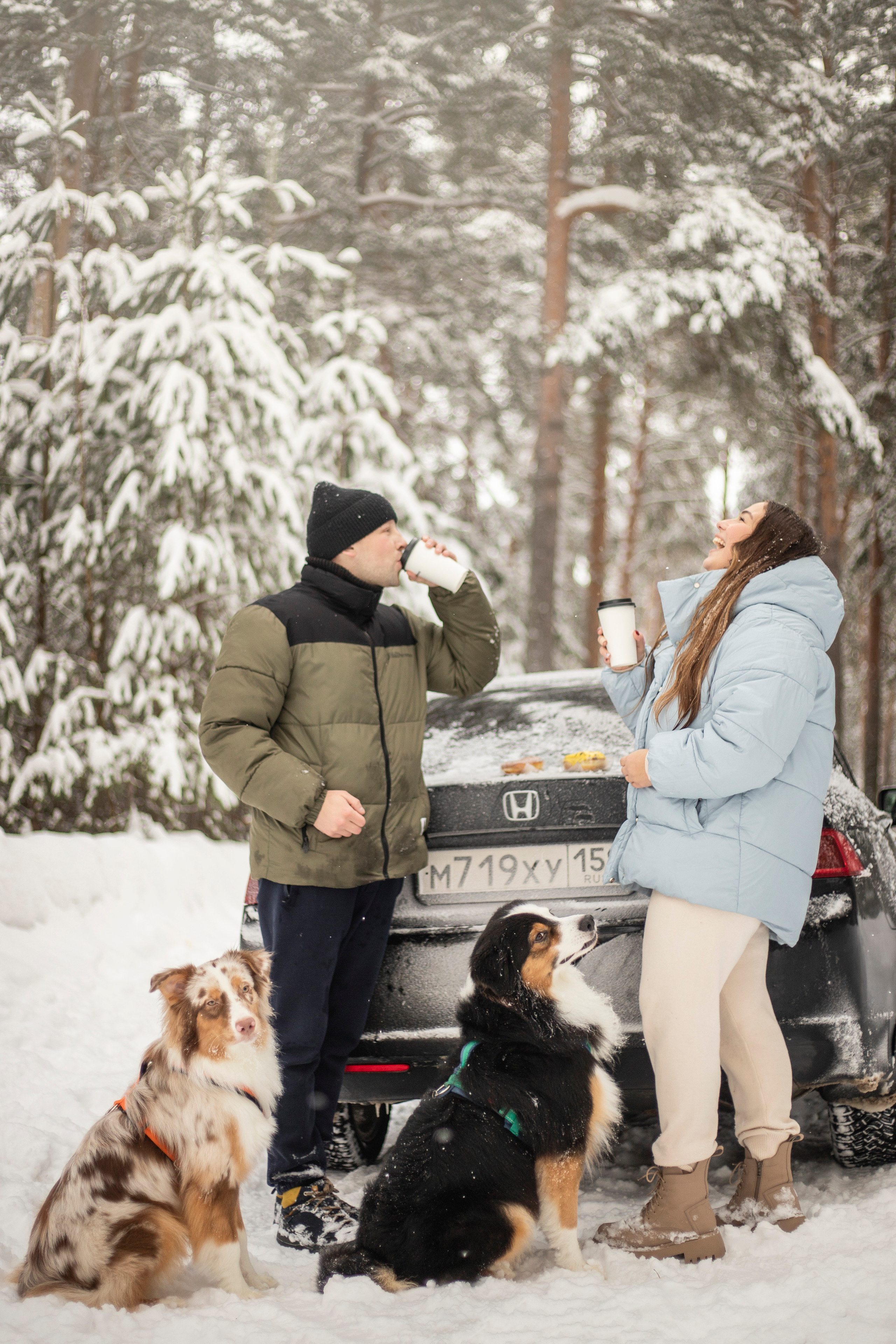 Делик, Скай и их семья. Фотограф — Анималист | Санкт-Петербург