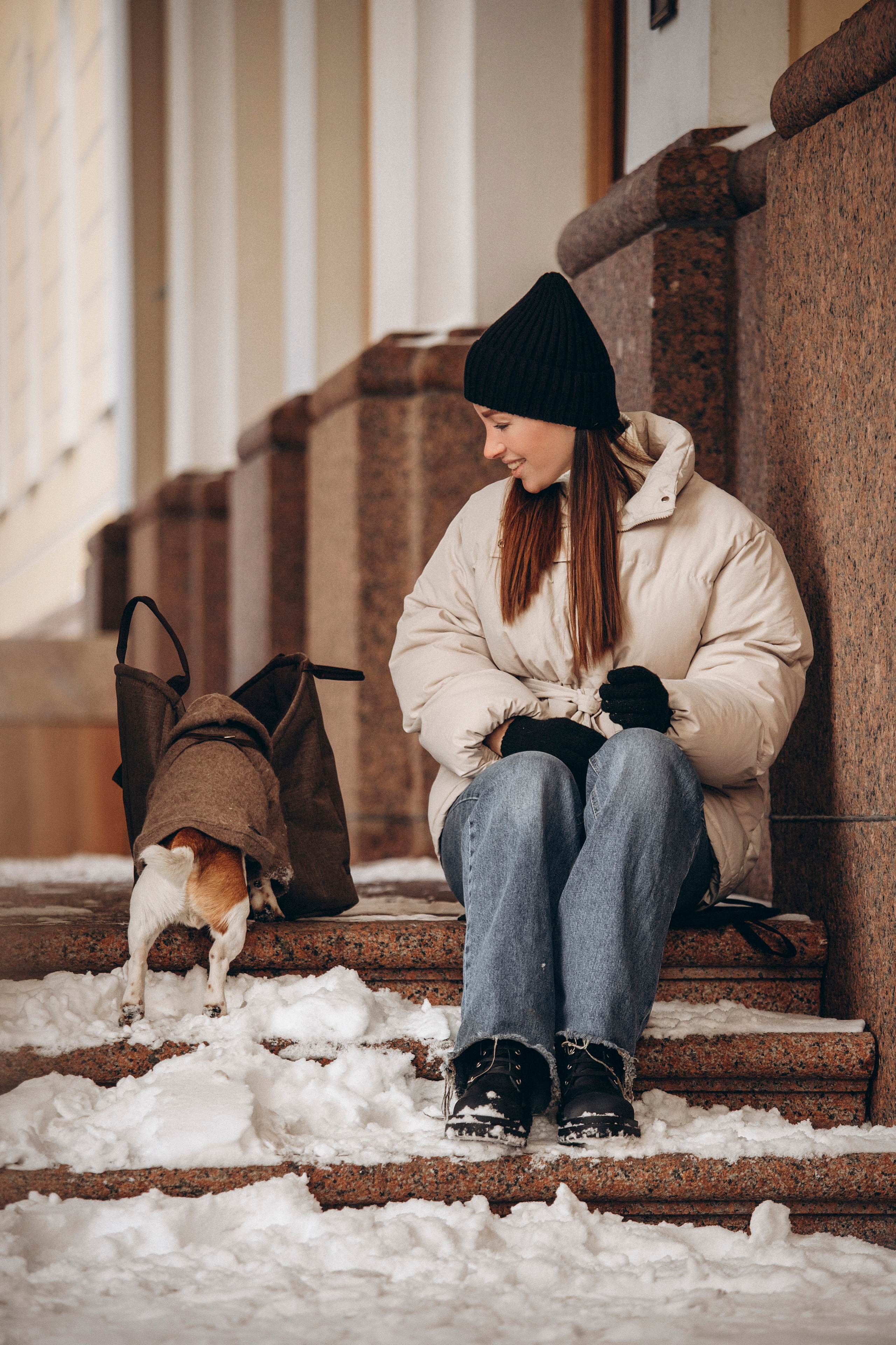 Даша и Бакс. Фотограф — Анималист | Санкт-Петербург
