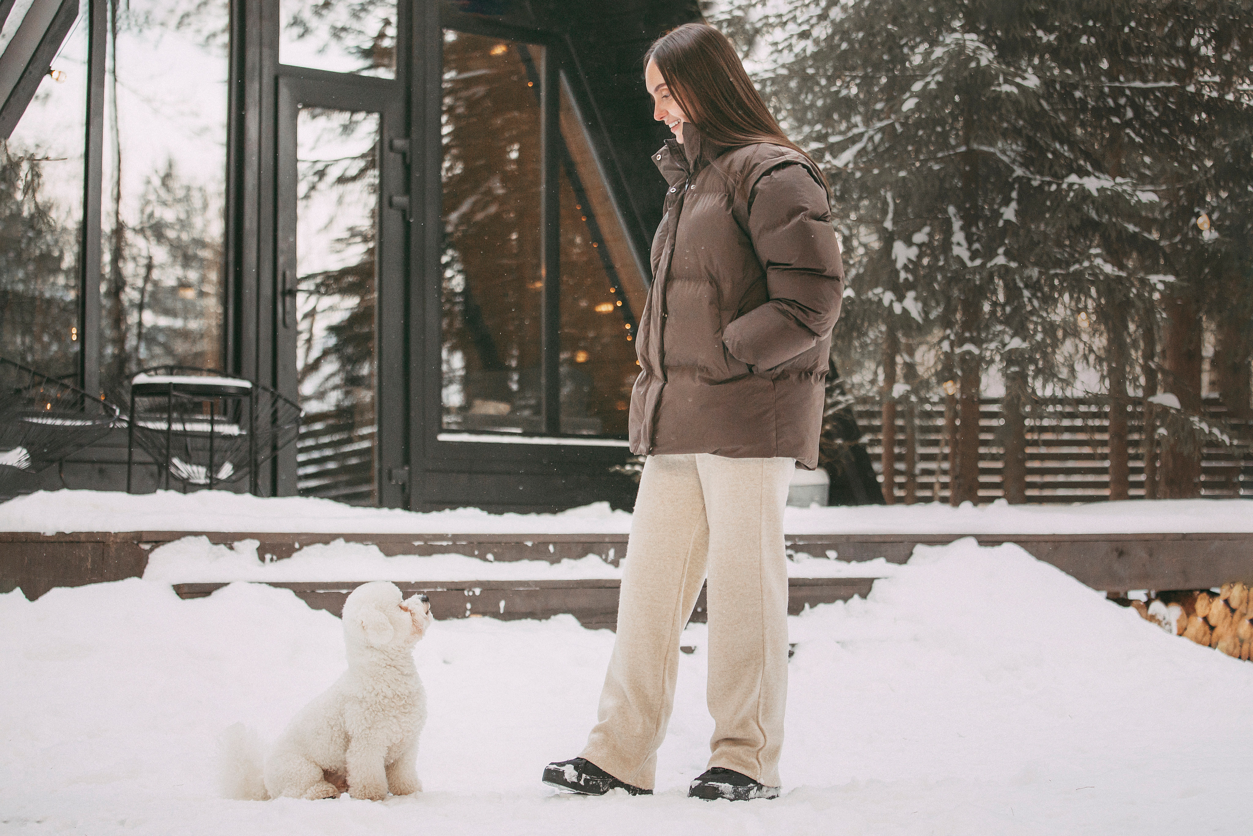 Екатерина и Бадди. Фотограф — Анималист | Санкт-Петербург