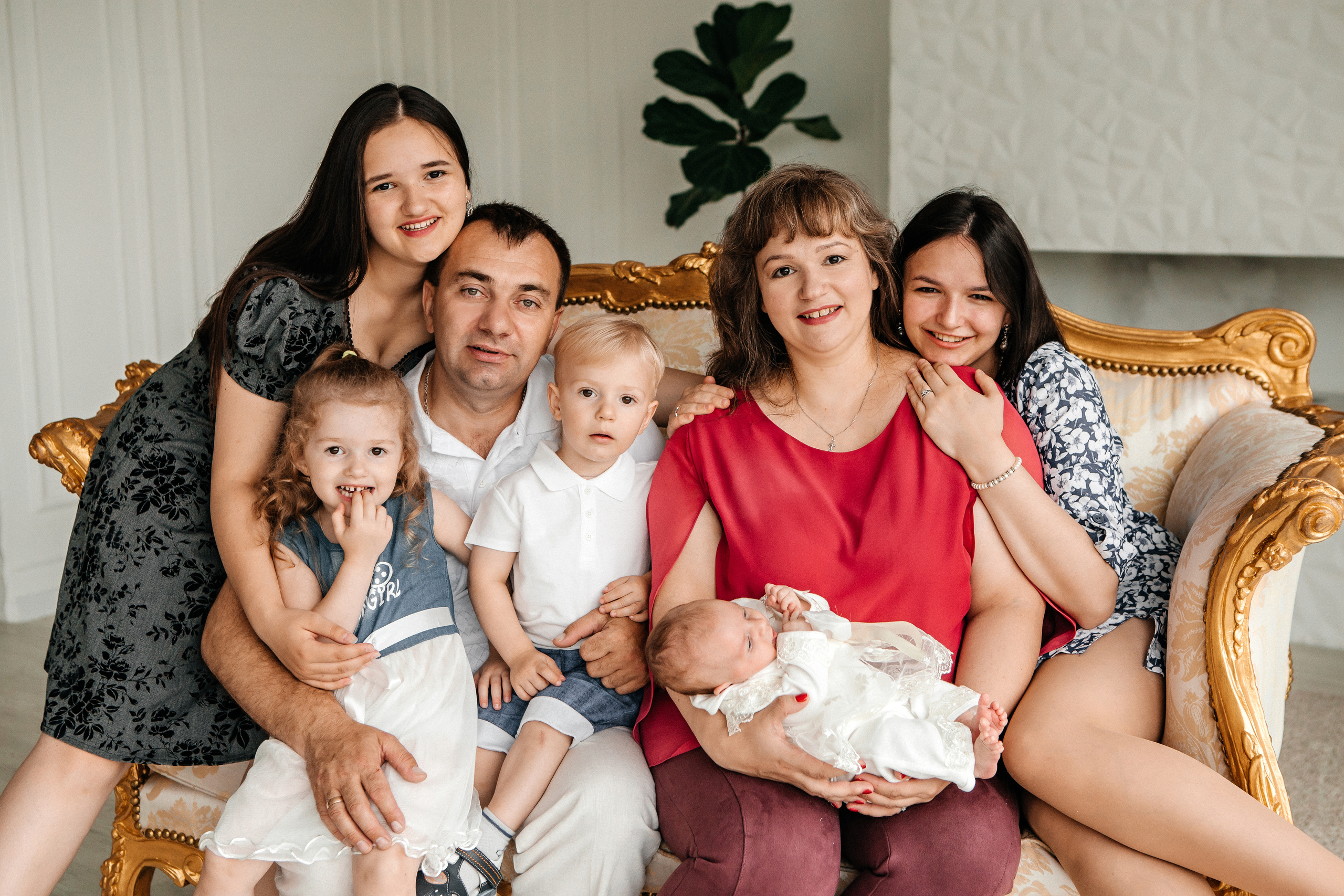 Анна и её семья. Семейный фотограф в Минске Саша Павлюк