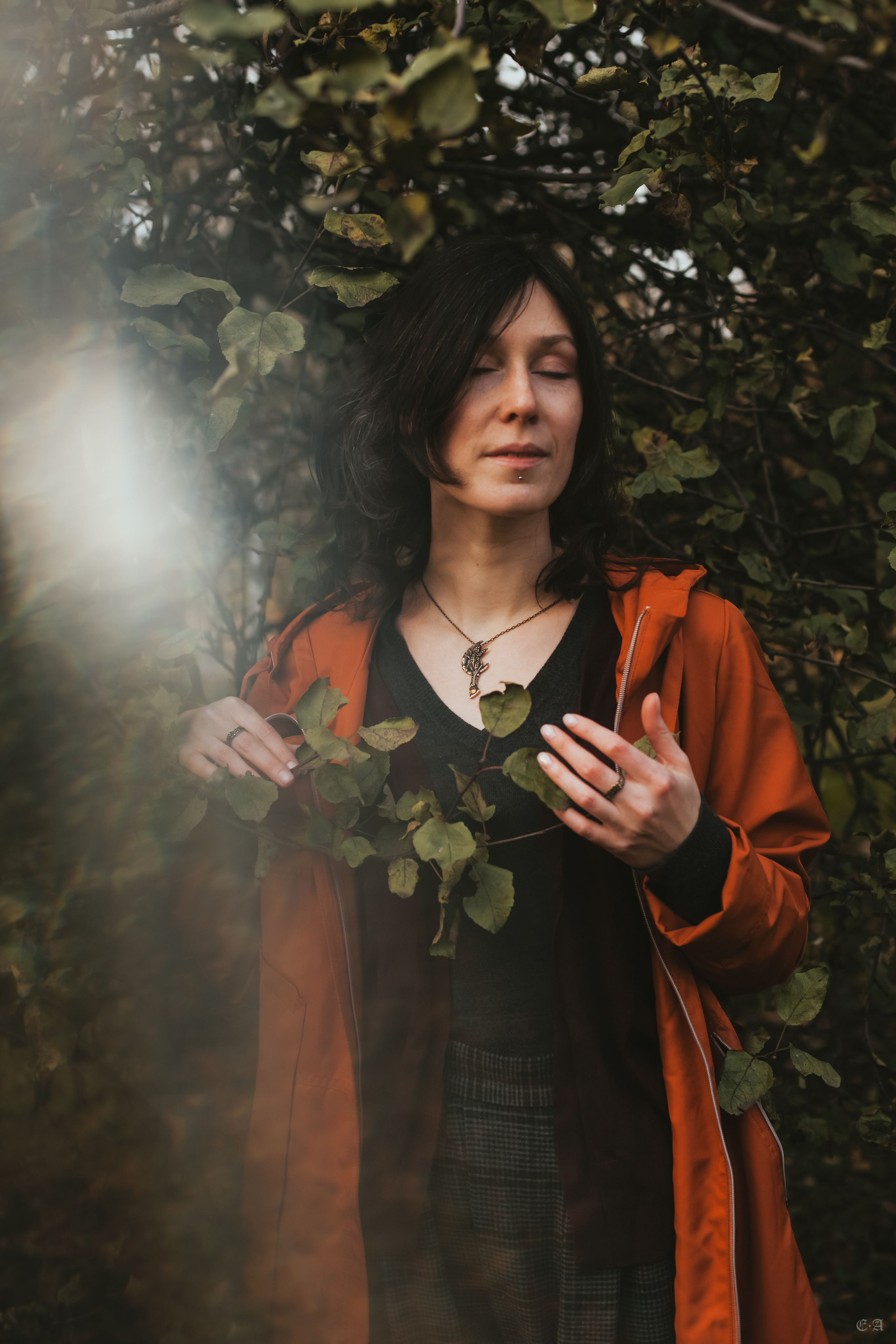 Осенние колосья для Белой Волчицы. Фотограф Ellairen