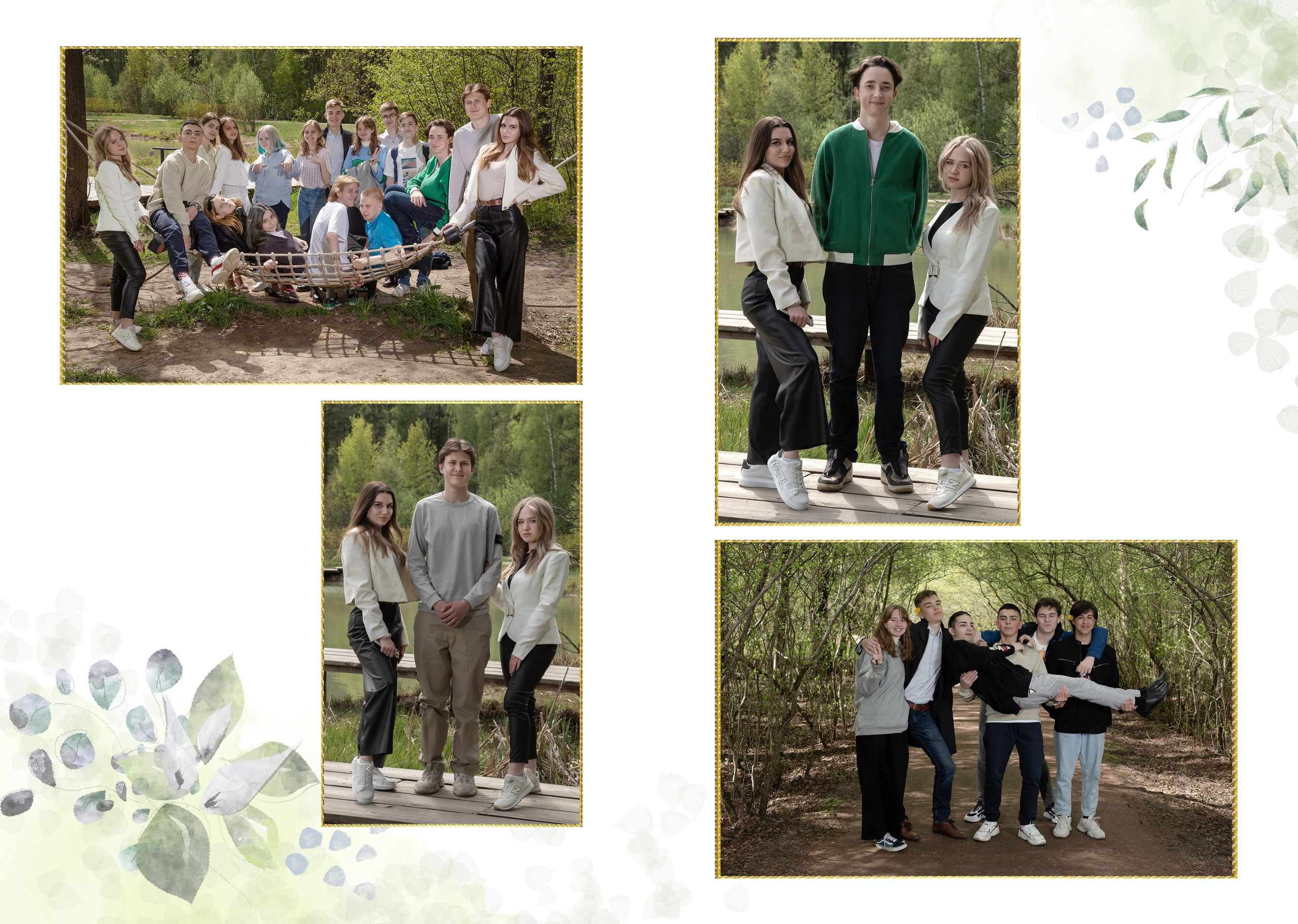 Дизайн. Альбом Нежная акварель. Выпускные альбомы в Москве и Московской области