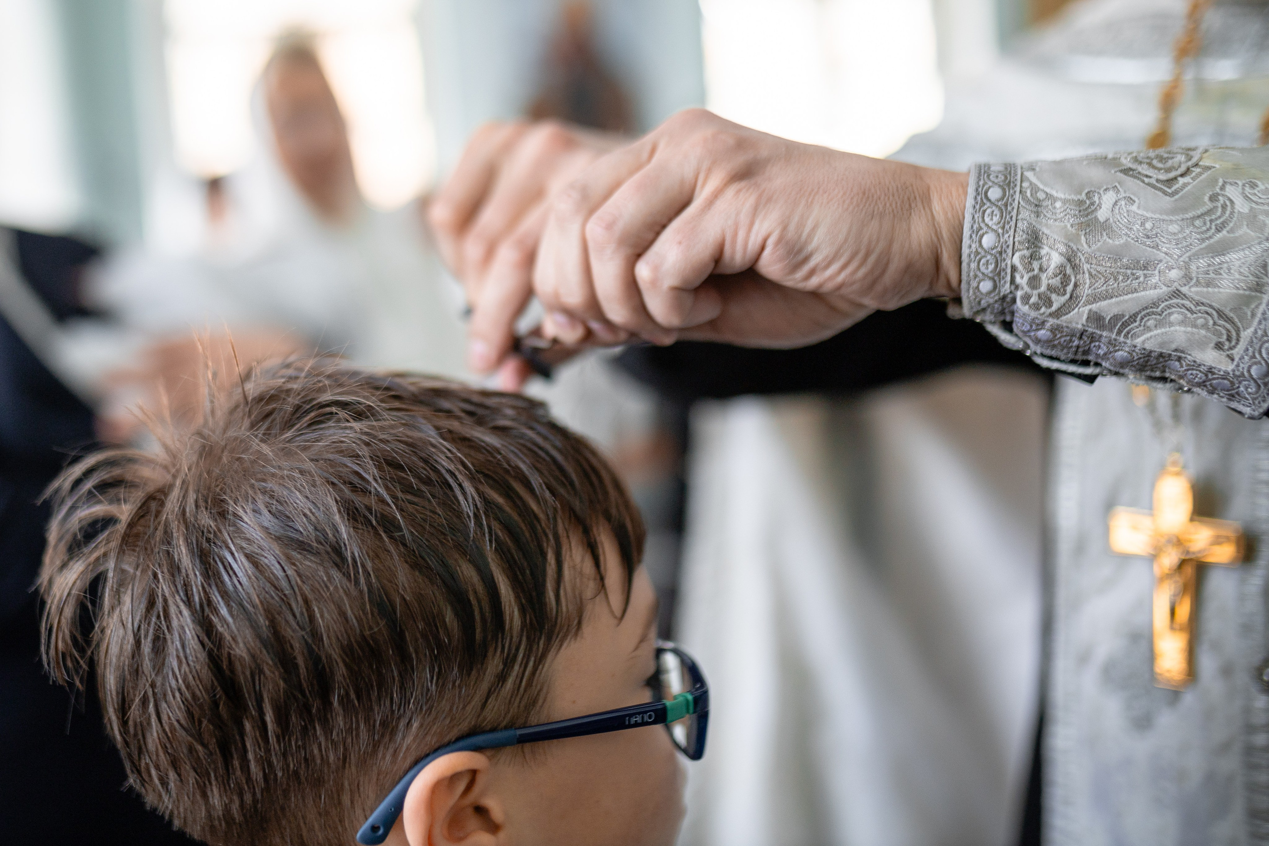 Крещение в Храме Влахернской иконы Божией Матери Кузьминки. Профессиональный фотограф в Москве и Мо Мария Шантарёва