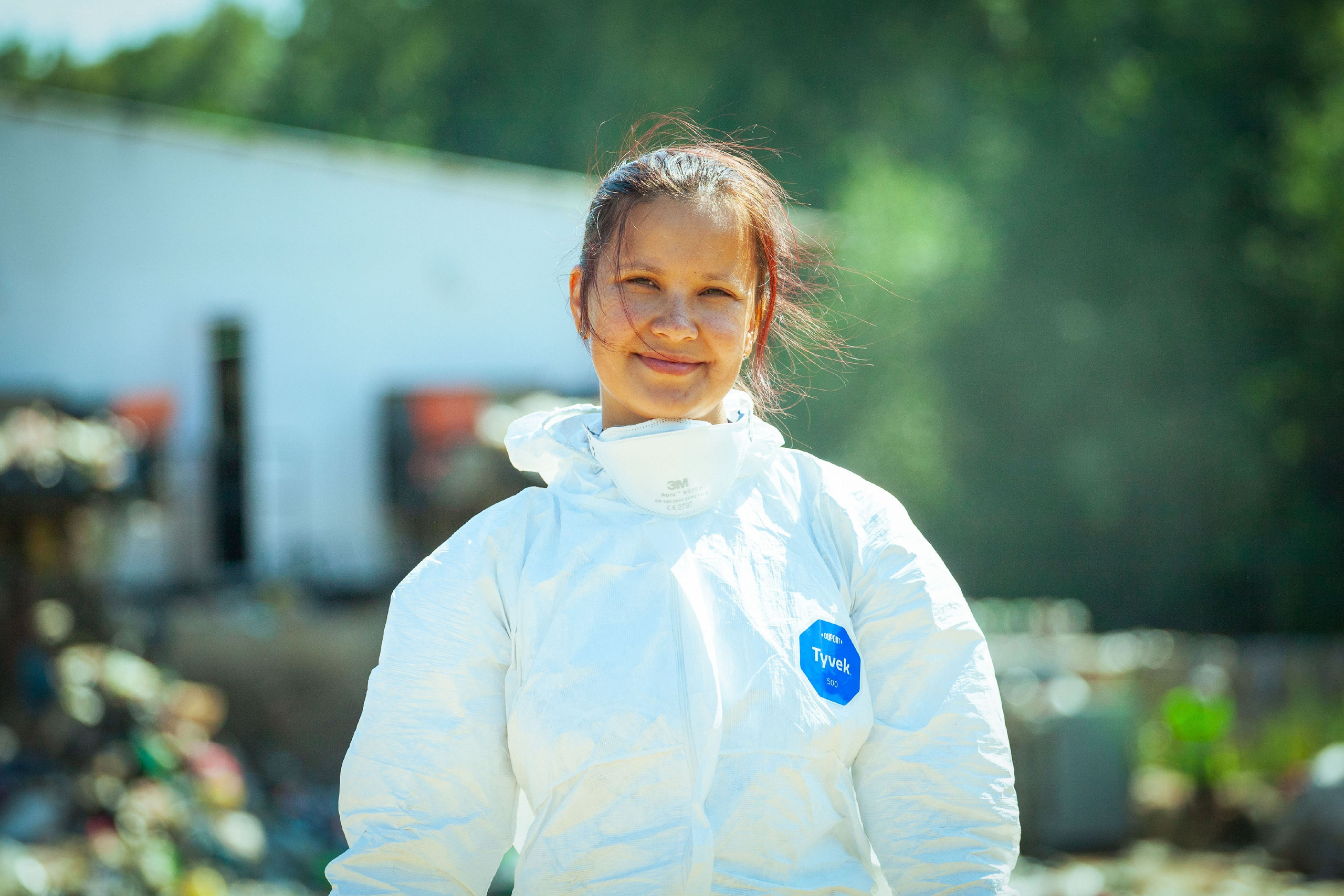 Анализ ижевского полигона ТБО [10-11 августа 2021 г.]. Фотограф Виноградов Константин