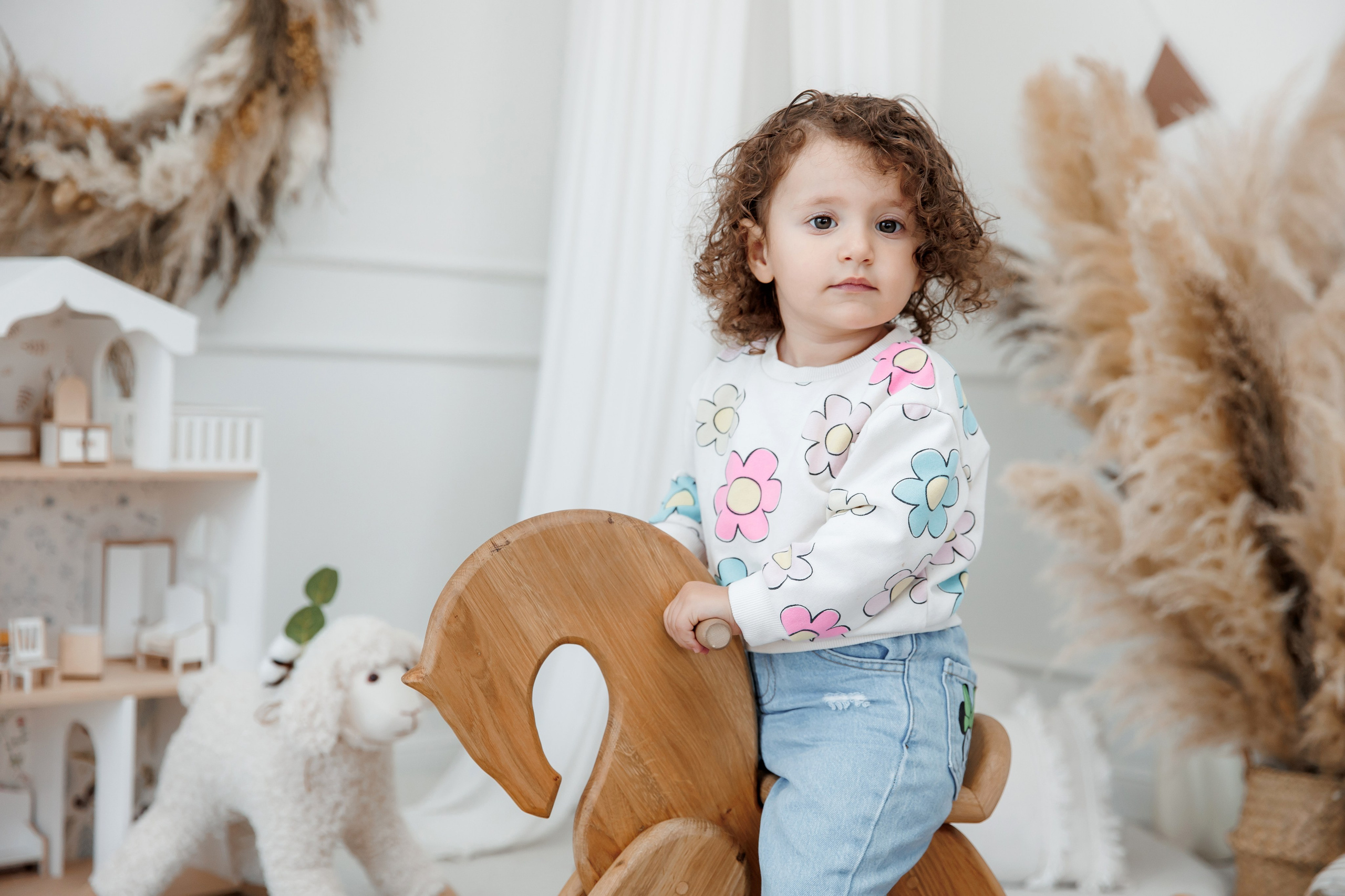 2 годика в студии. Семейный и репортажный фотограф в Иркутске Людмила Лиханская