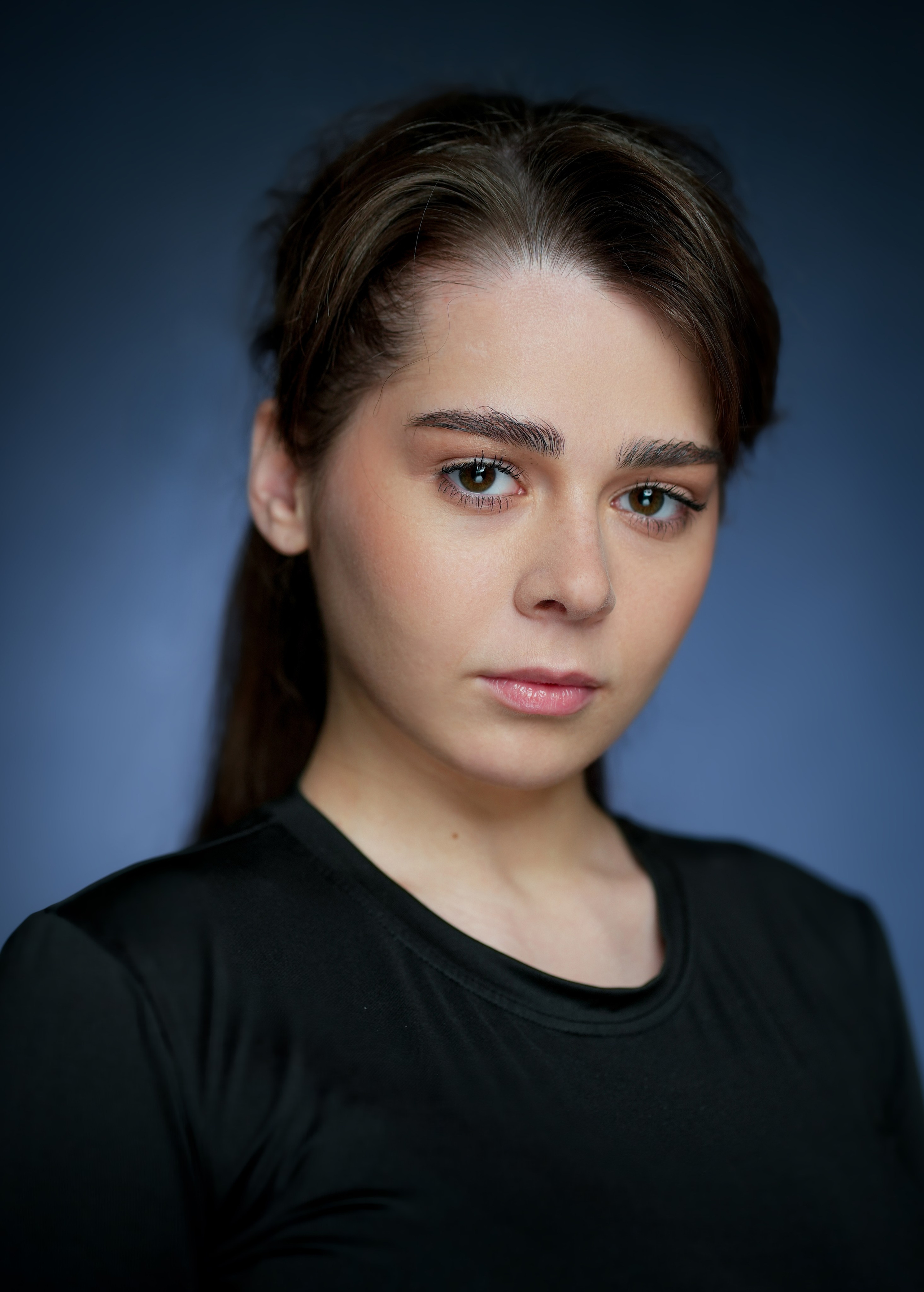 Актриса Дарья Щербакова. Портретная съемка в Москве, студийный фотограф Игорь Фомин