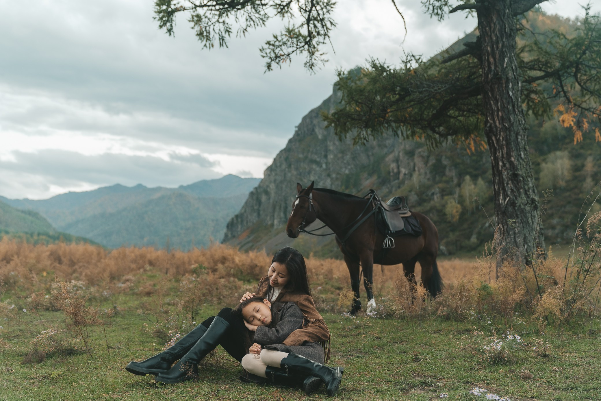 Айсана и Виктория. Семейный и детский фотограф в Сергиев Посаде, Хотьково Якимчук Любовь