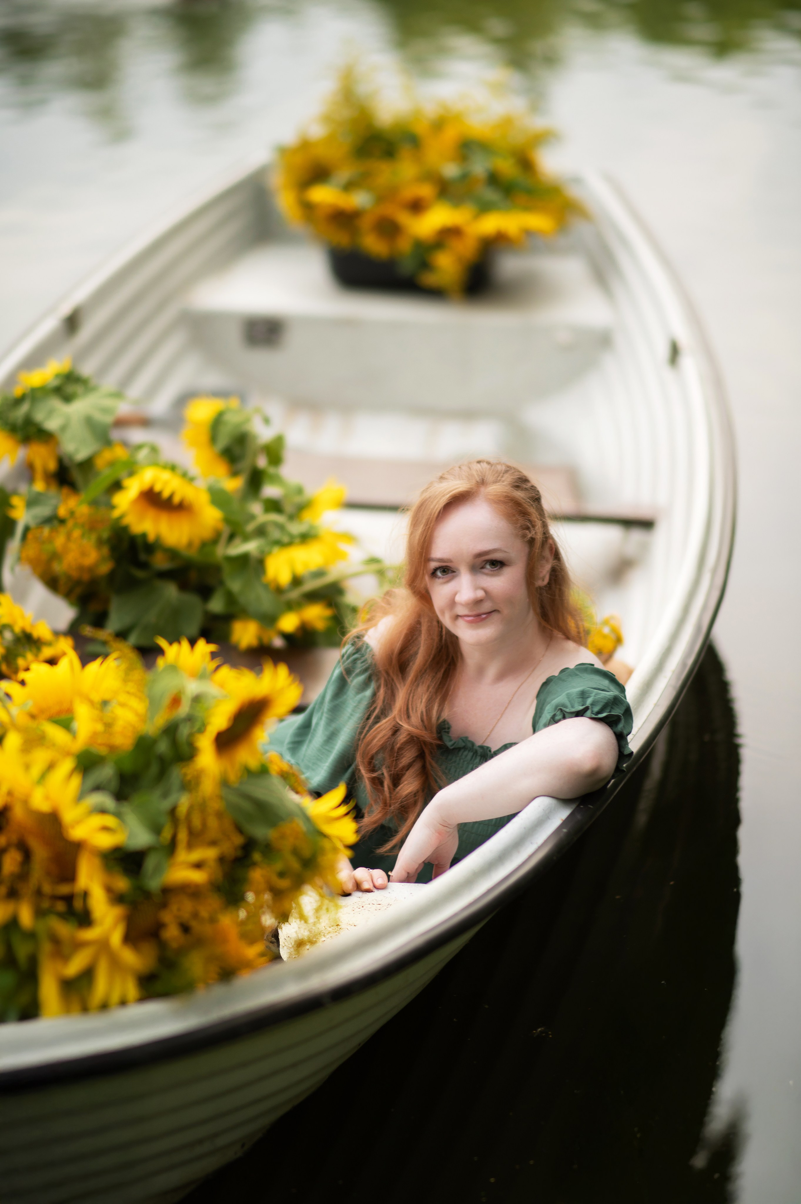 Фотопроект «Лодка с подсолнухами». Детский и семейный фотограф Москва Рязань