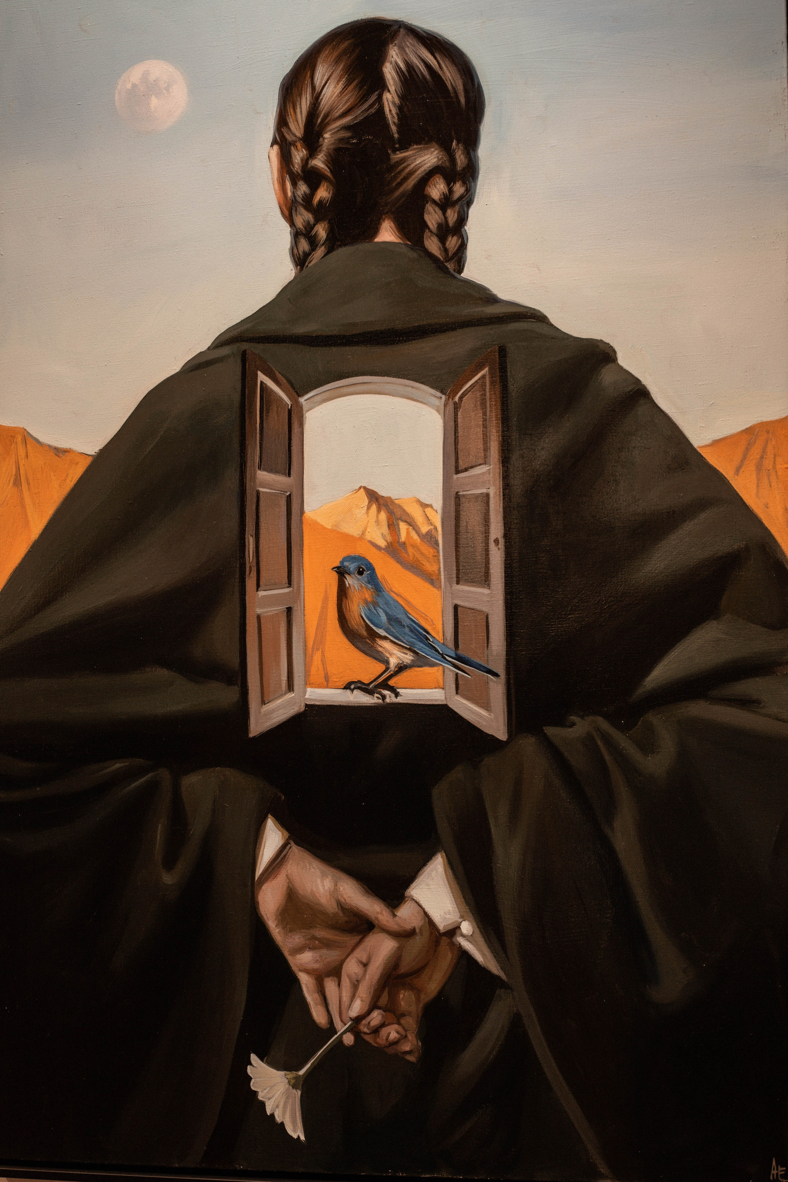 Выставка современных художников. Александра Мельниченко/ Бегающий фотограф