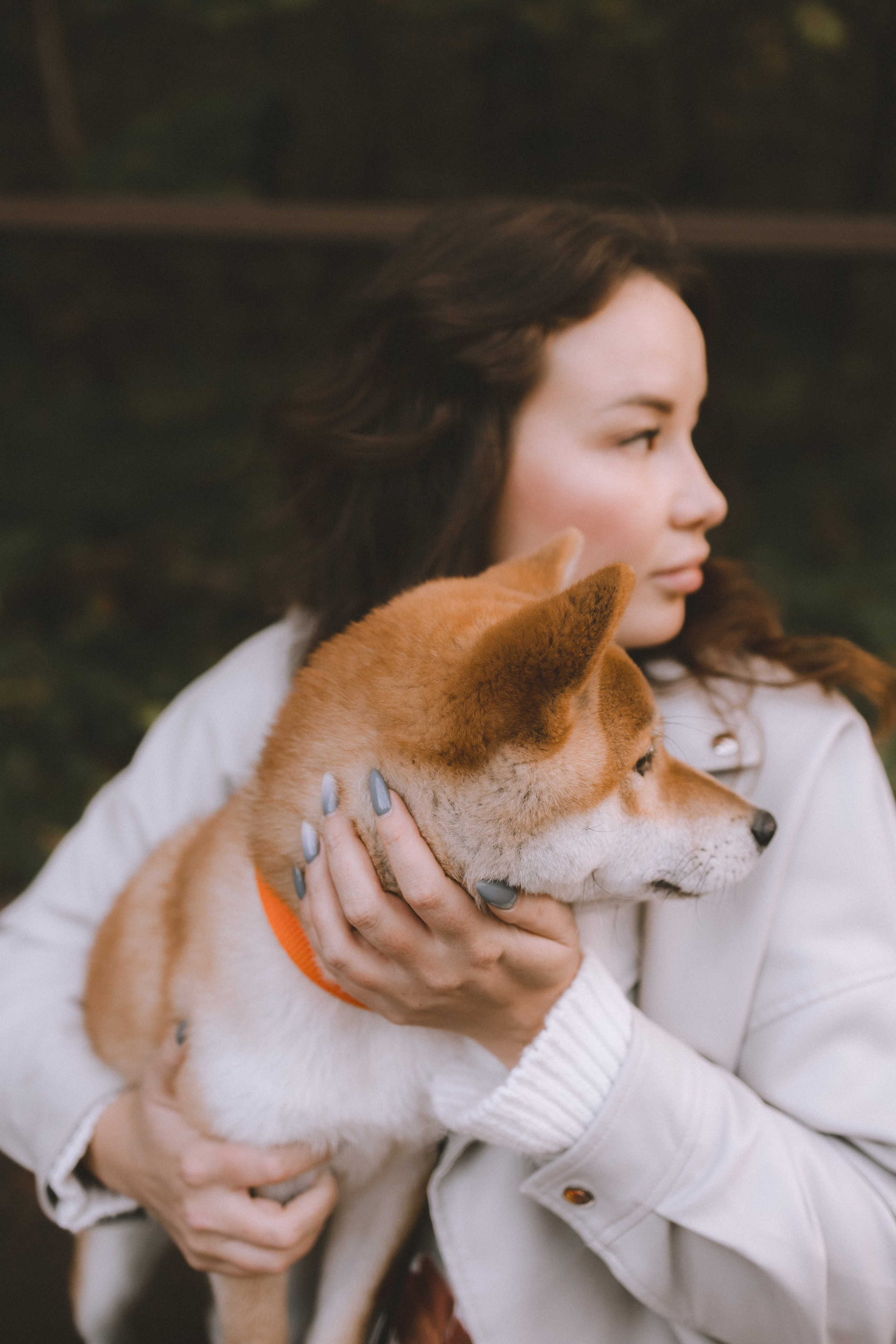 Фотосессия с собакой в осеннем Дудергофе. Семейный и детский фотограф в Санкт-Петербурге Павлова Елена
