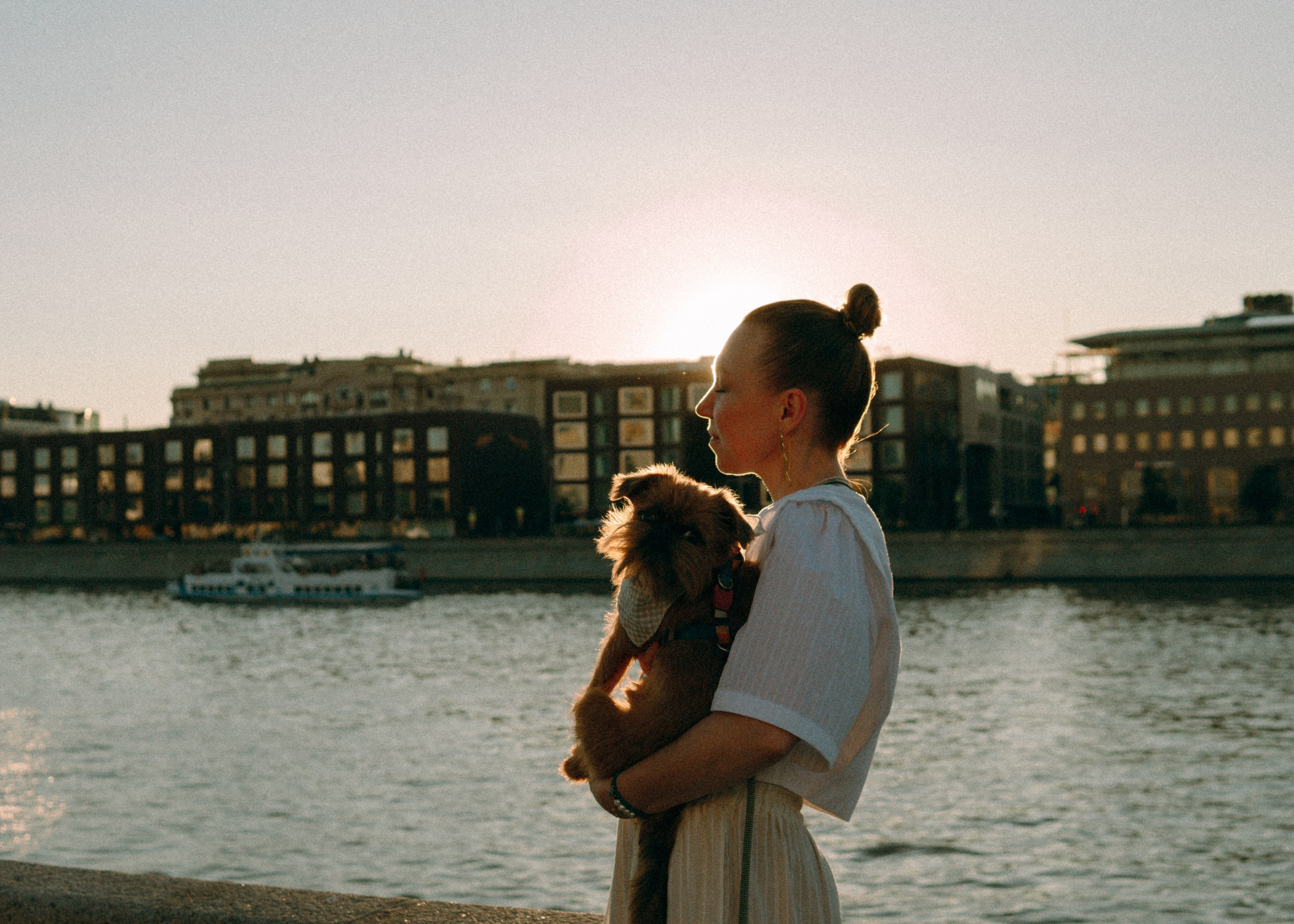 Лена и Альфи. Фотограф-анималист Ксения Воробьева, Москва