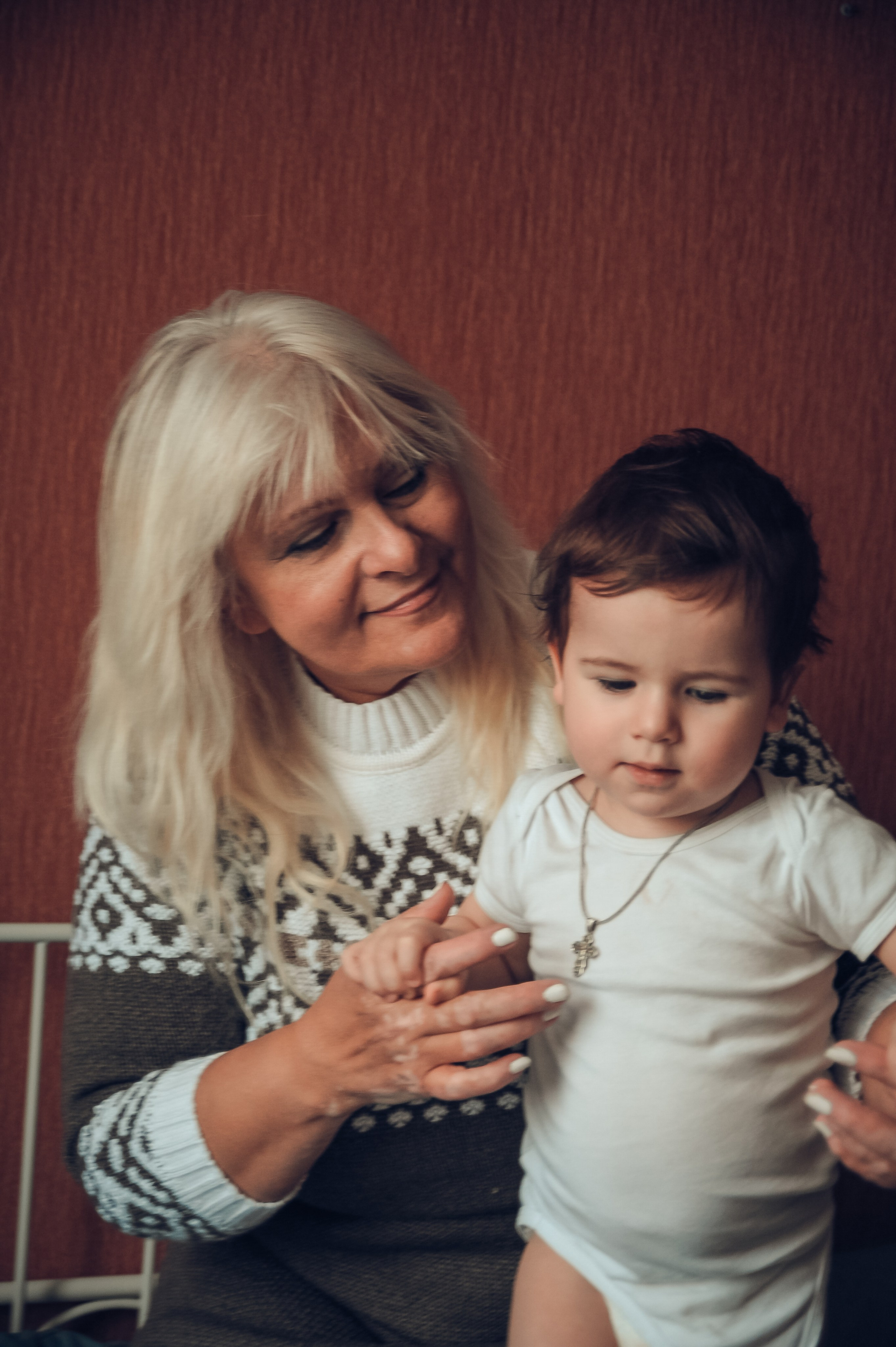 С бабушкой. Фотограф, визажист. Москва