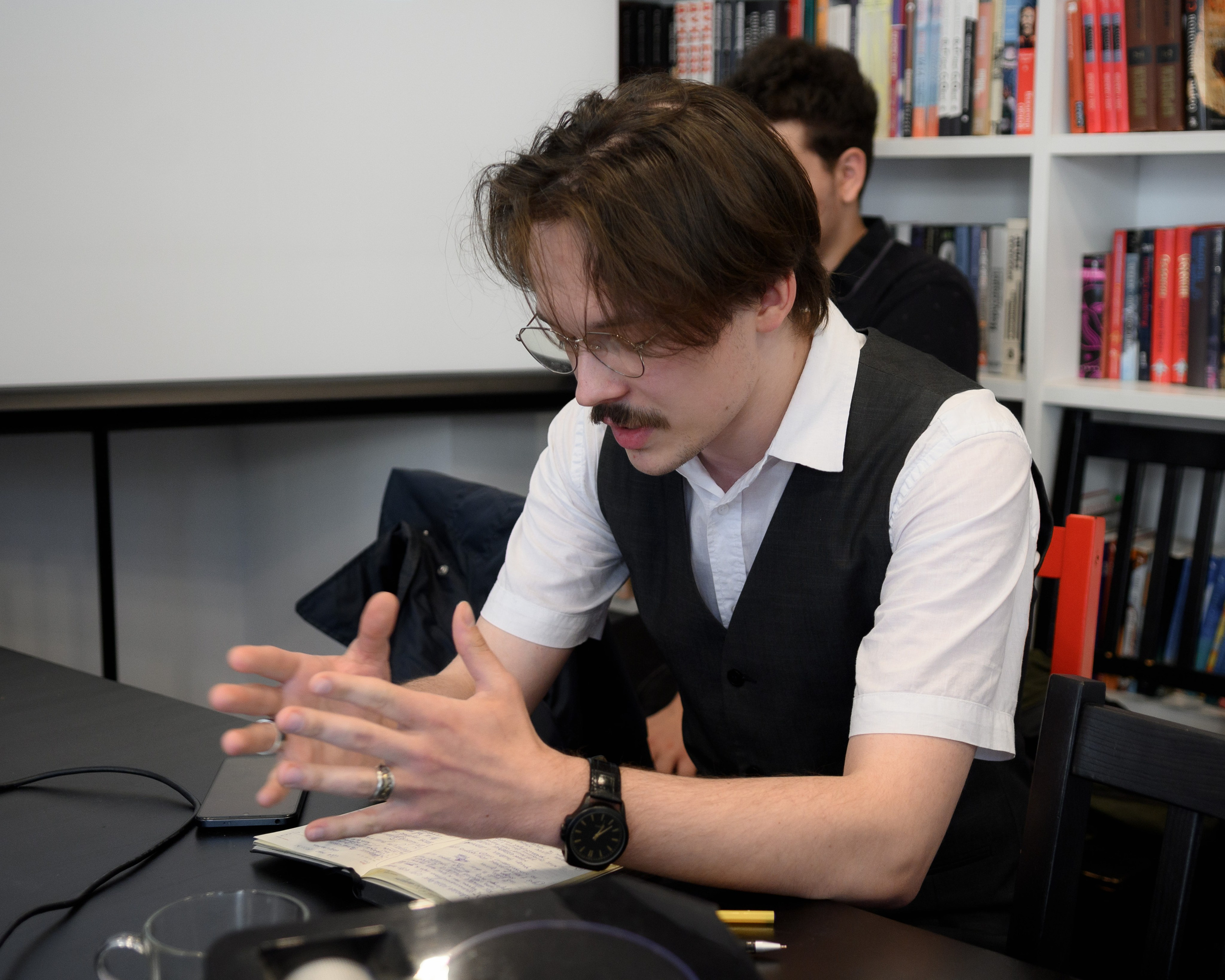 Научный круглый стол. Ларичев Алексей — индивидуальный и репортажный фотограф Москва