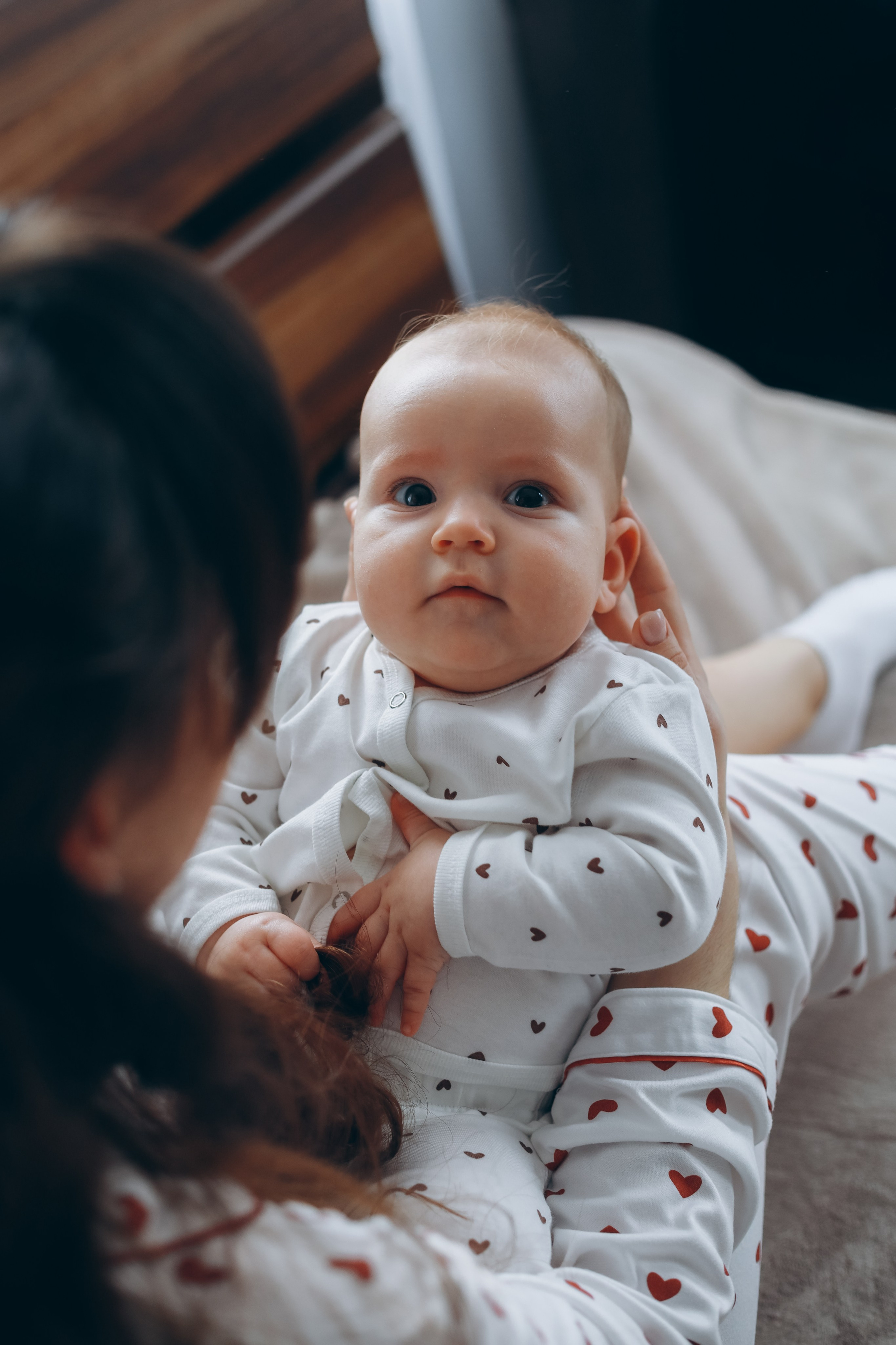 Семейная фотосессия дома с ребенком. Свадебный и семейный фотограф в Краснодарском крае Мария Данилкина