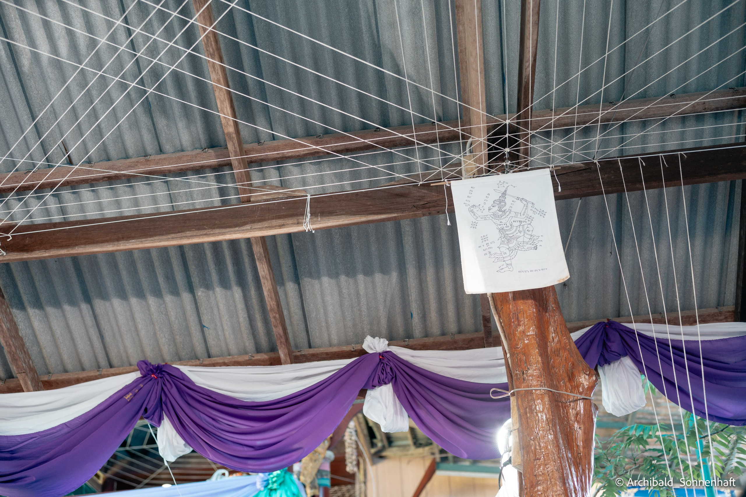 Thai monk. Photographer in Guangzhou, China. Archibald Sonnenhaft