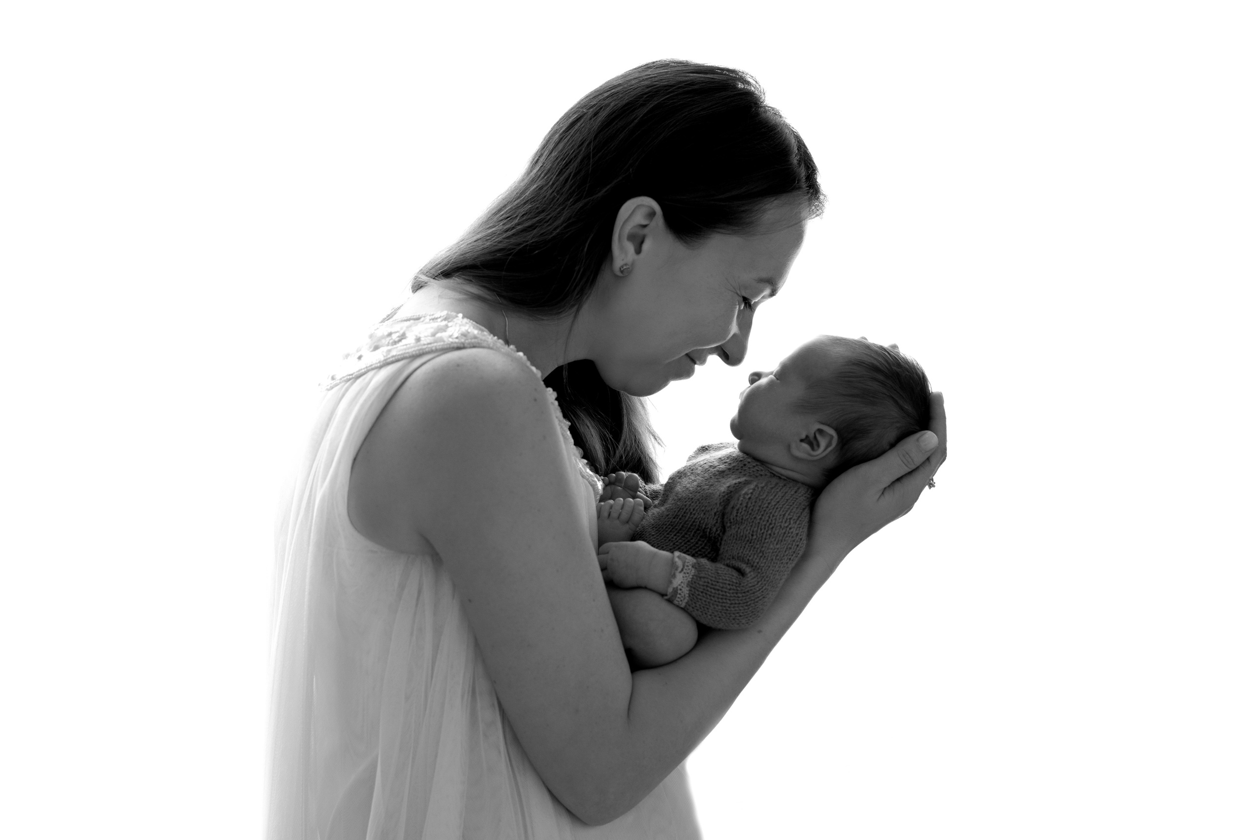 семейная съёмка с новорожденным