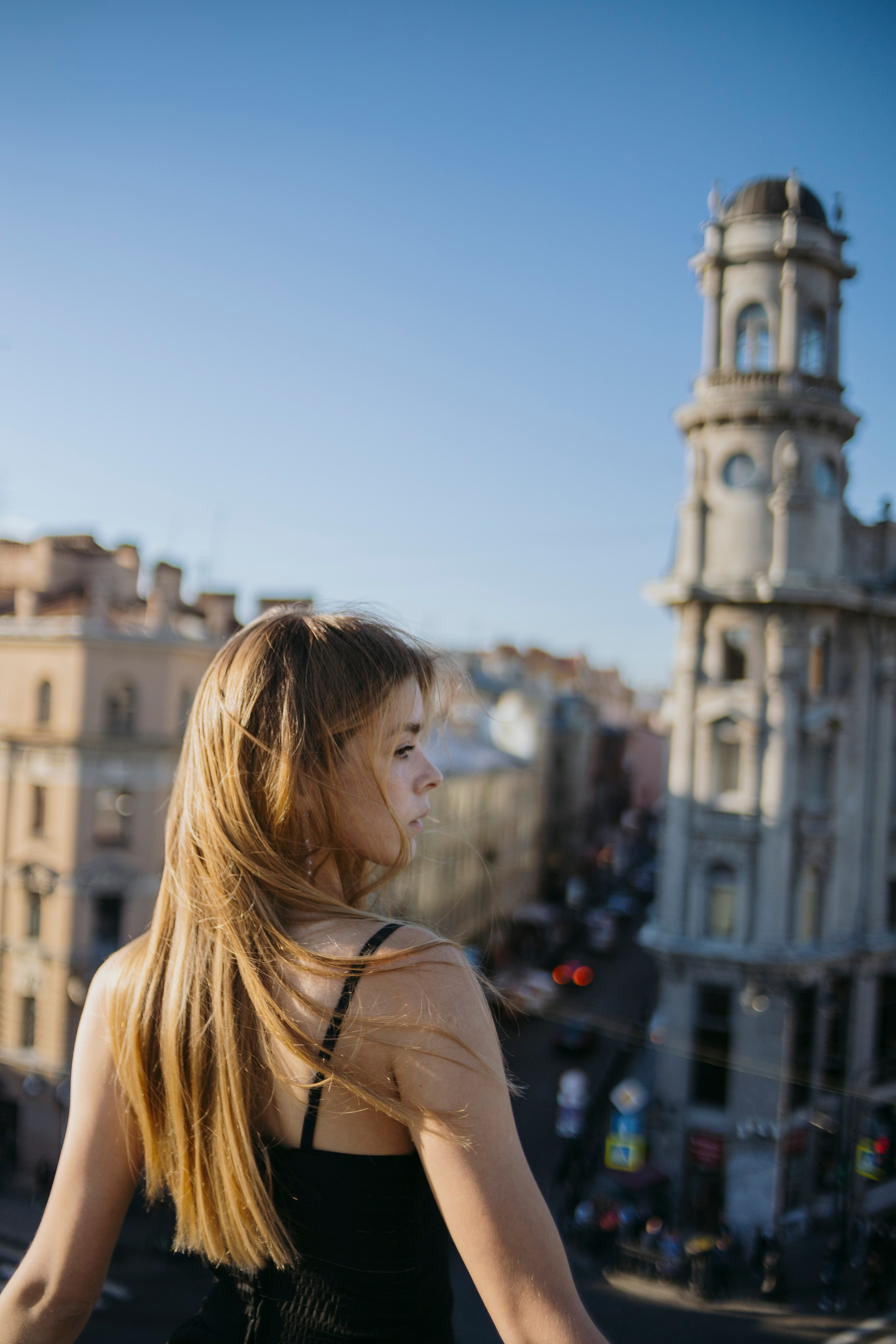 Фотосессия на крыше в Санкт-Петербурге. Портретный Фотограф Александр «Konevtsoph» В Санкт-Петербурге