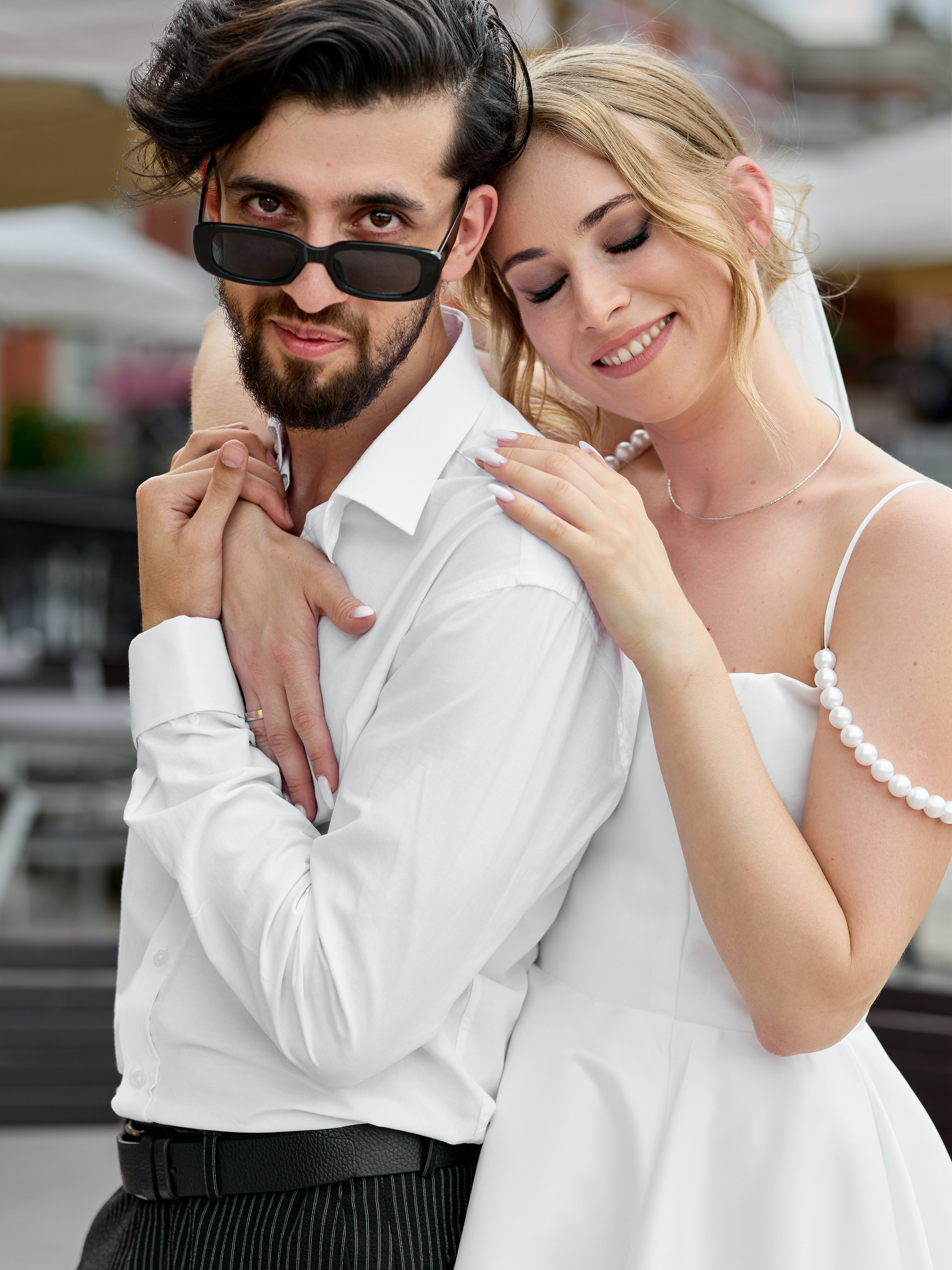 Свадебная прогулка в Царицыно в Москве