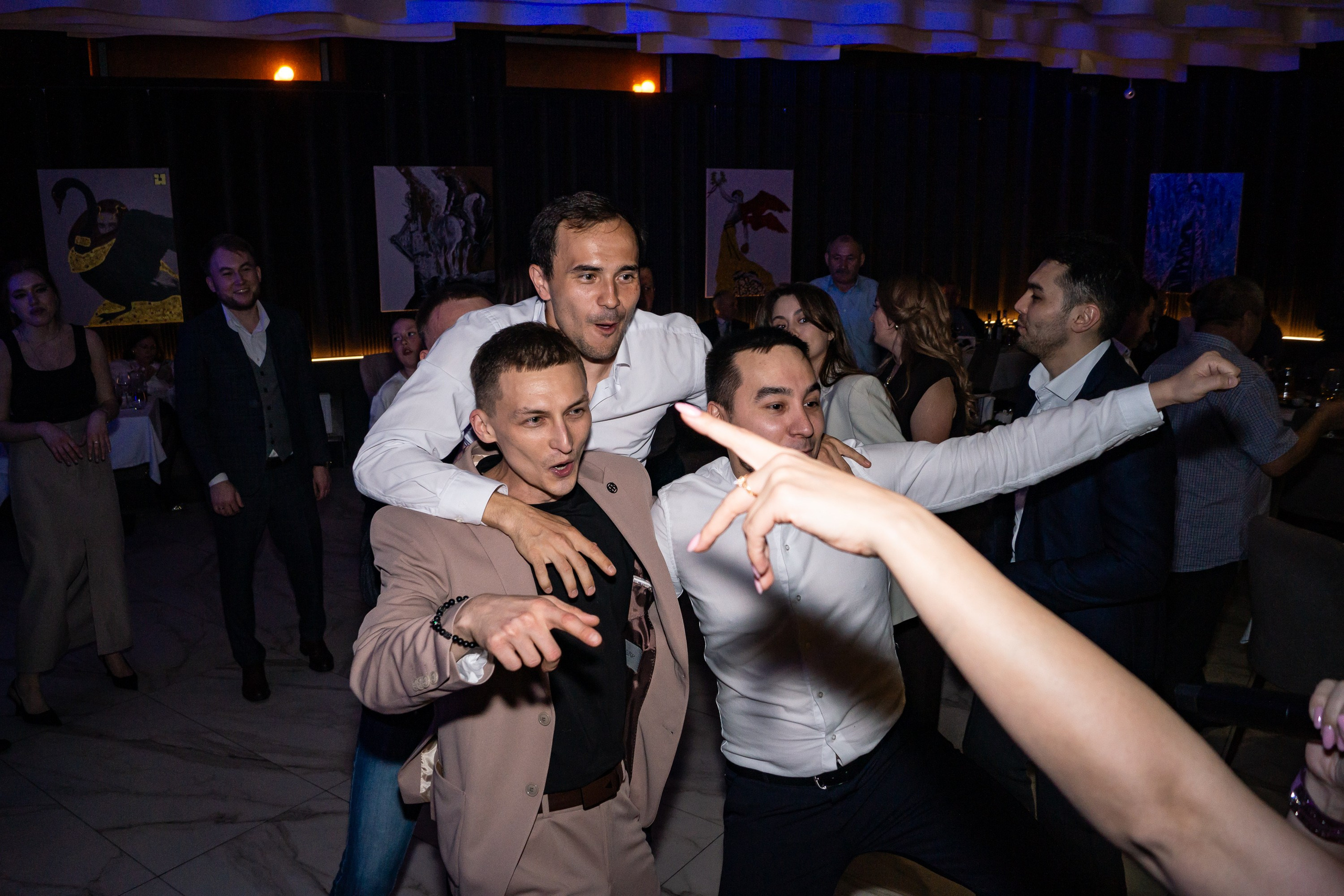 Свадебный банкет. Разноплановый фотограф в Москве