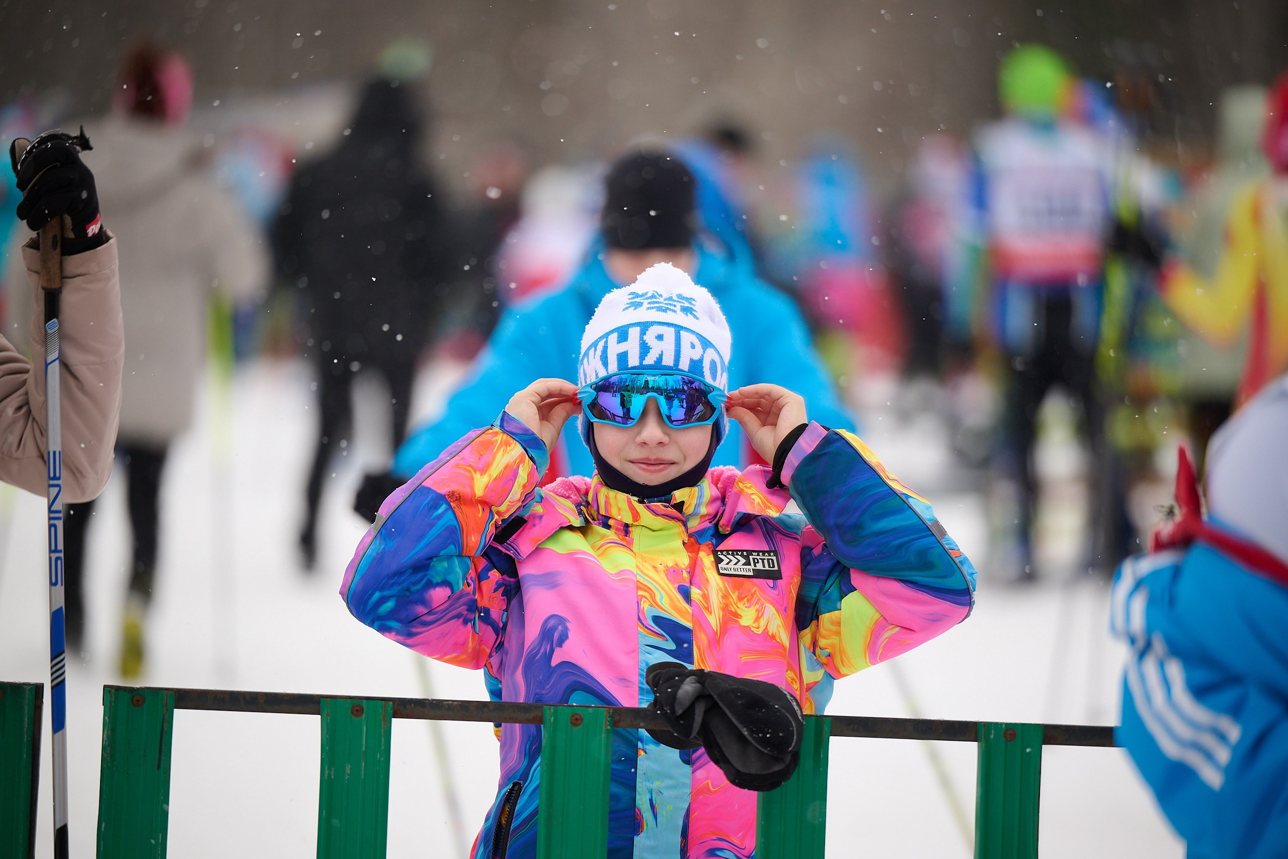 Всероссийские соревнования по лыжным гонкам «Пионерская правда». Ижевс. Спортивный репортажный фотограф в Ижевске Сергей Мерзляков