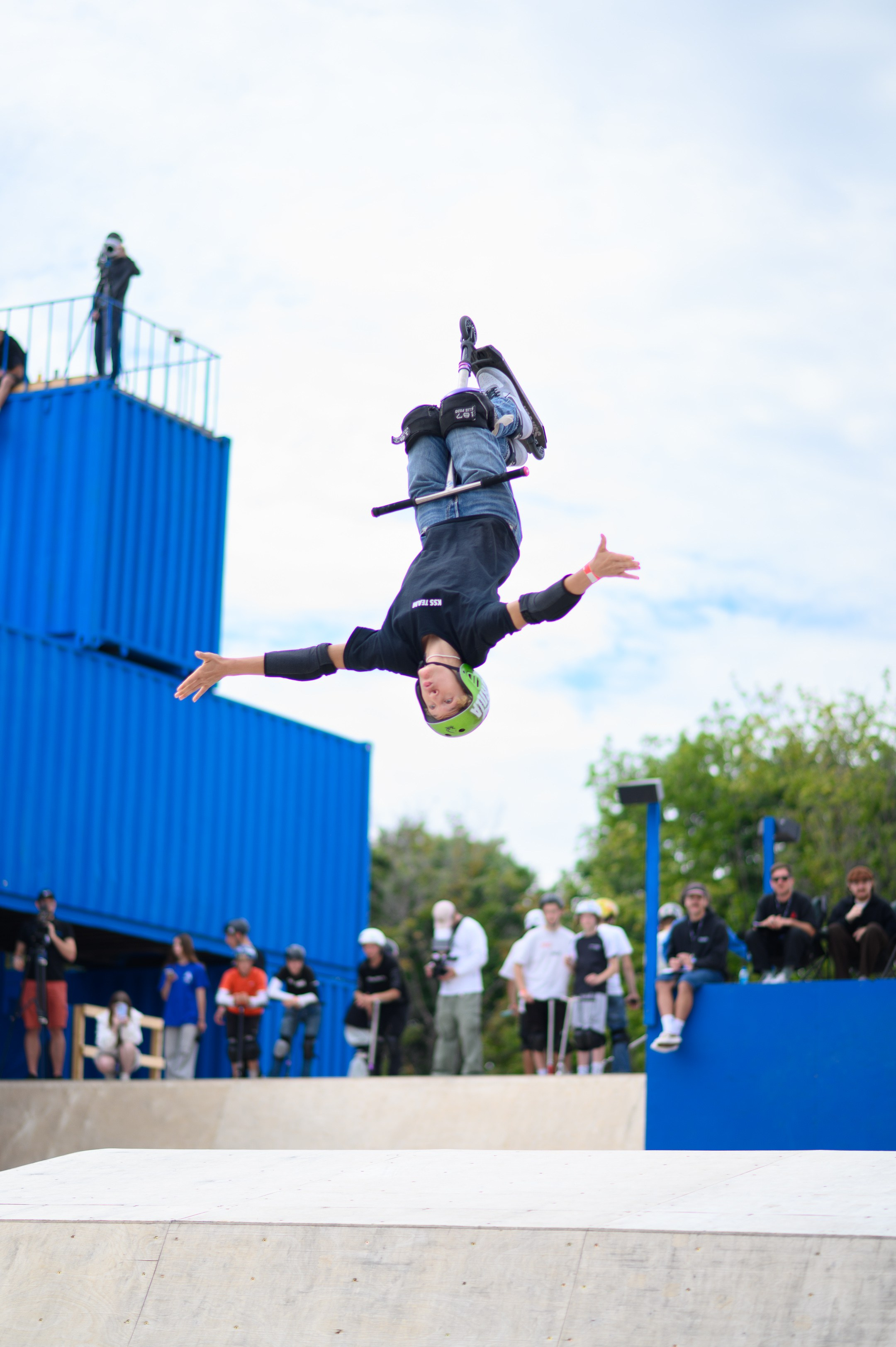 Чемпионат России по экстремальному самокату. Портретный фотограф в Москве Полина Старцева
