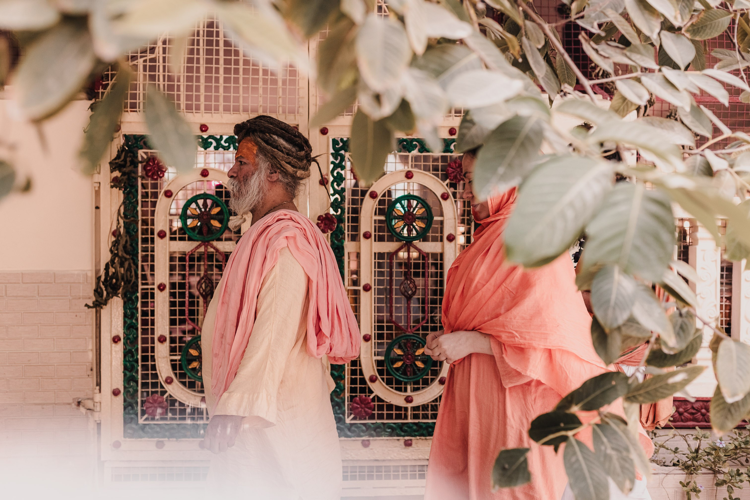 Navaratri yajna at Devraha Baba Ji ashram. Мариам Багдасарян