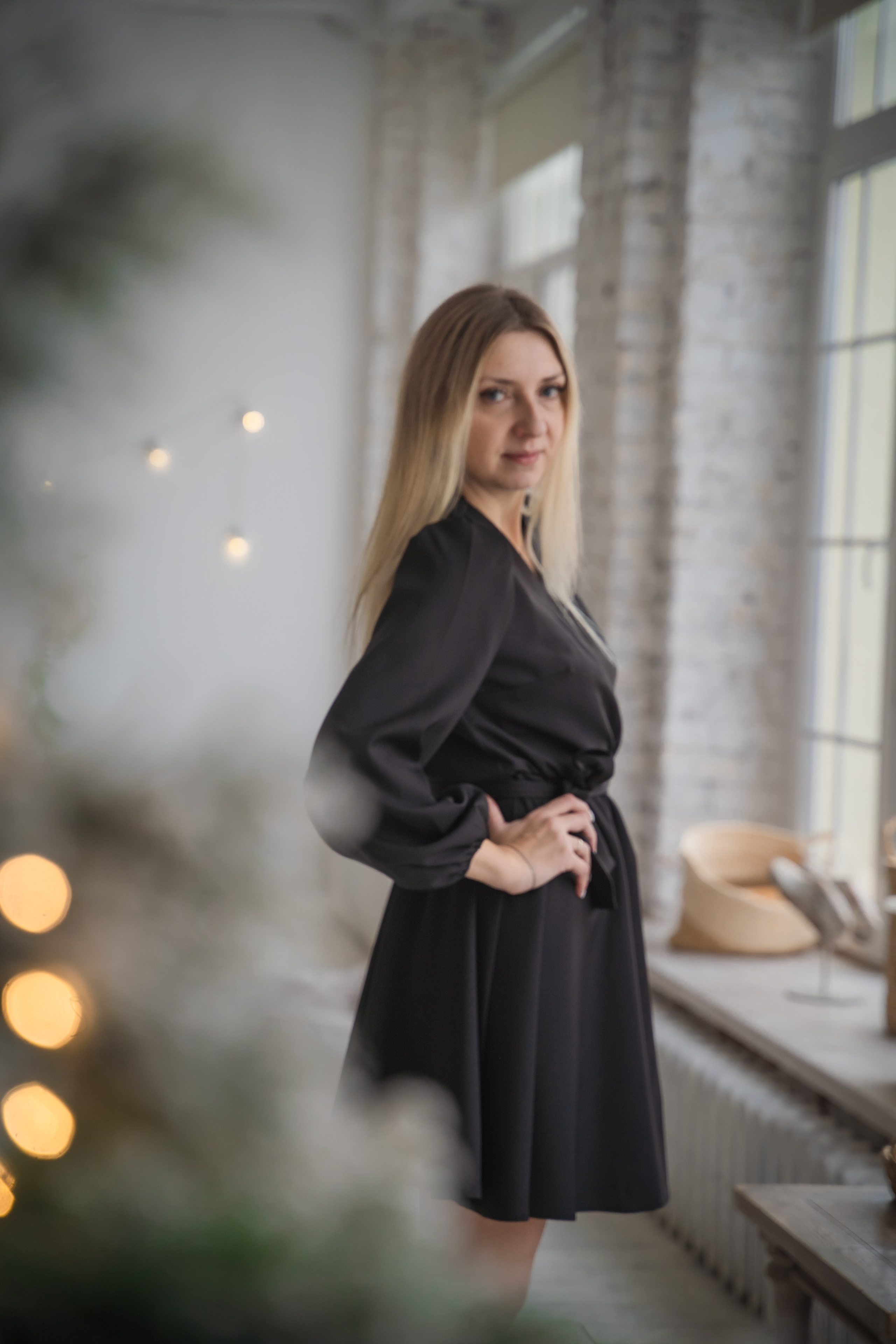 Новогодняя. Анастасия, Николай, Николь. Фотограф в Москве Ленарская Дарья