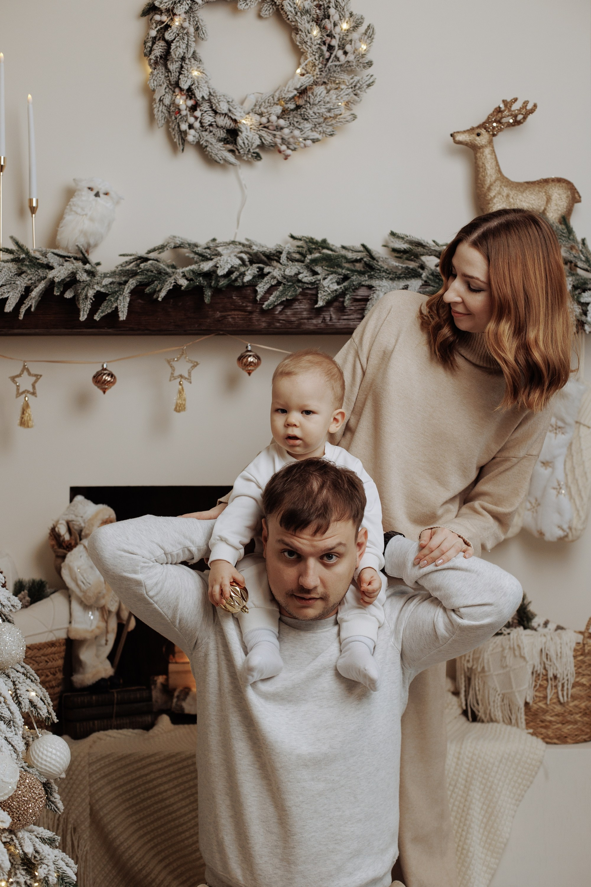 Семейная фотосессия «студия». Свадебный фотограф