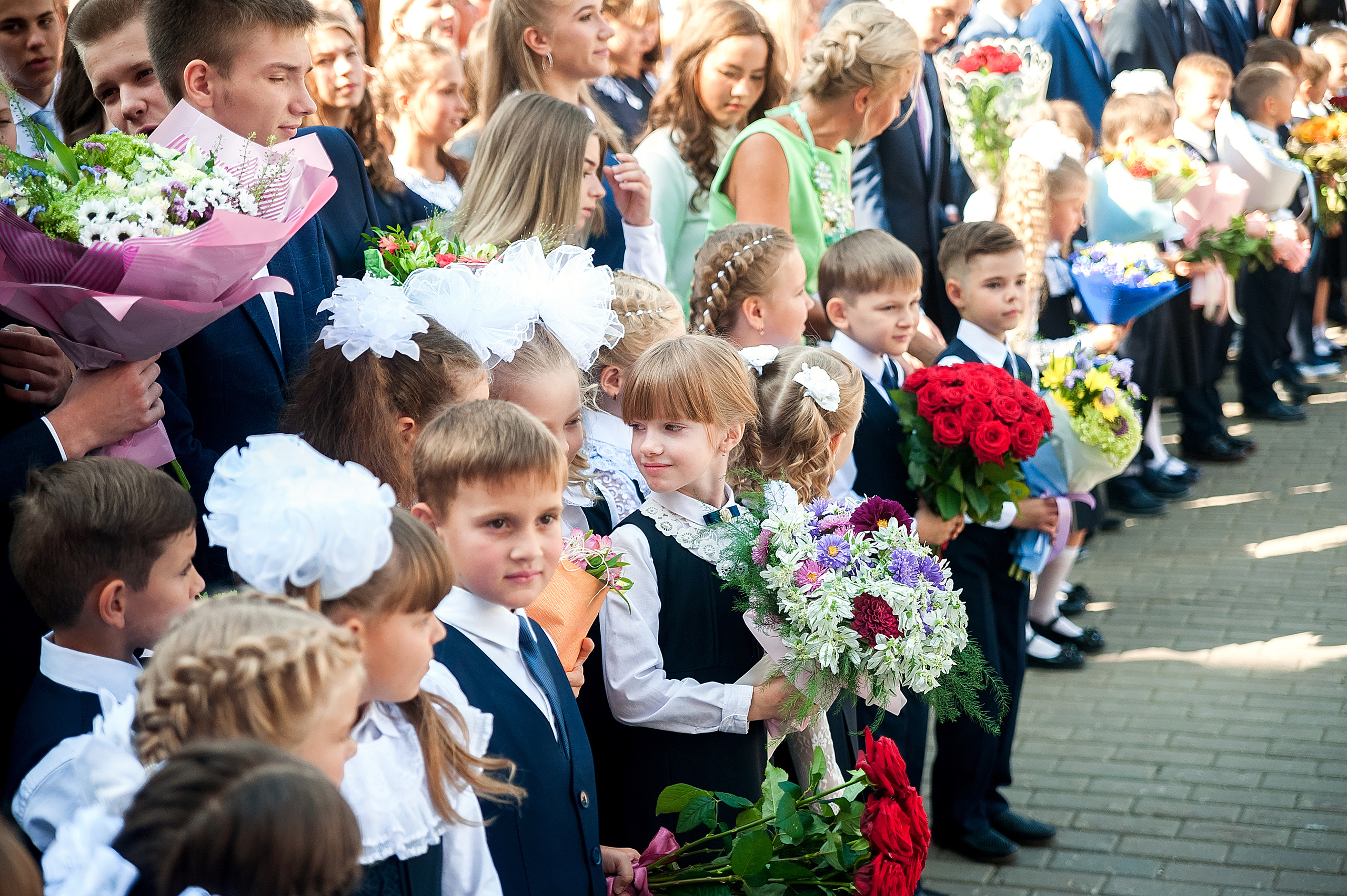 Линейка. 1 А класс. 2018 год