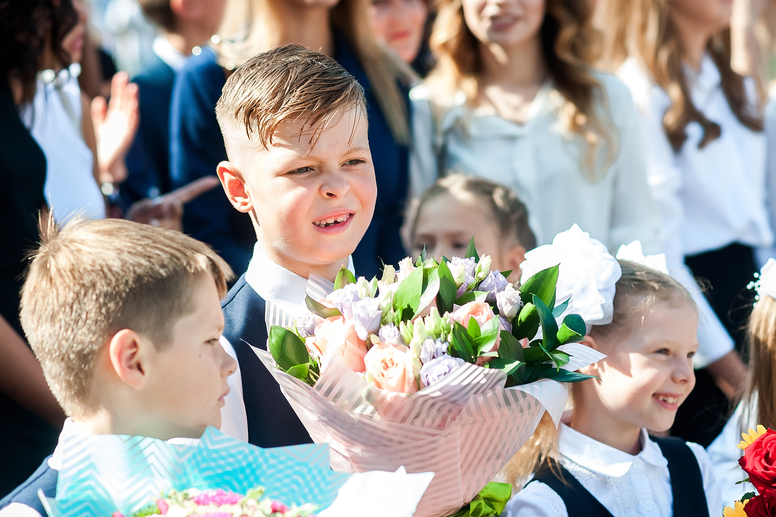 Линейка. 1 А класс. 2018 год