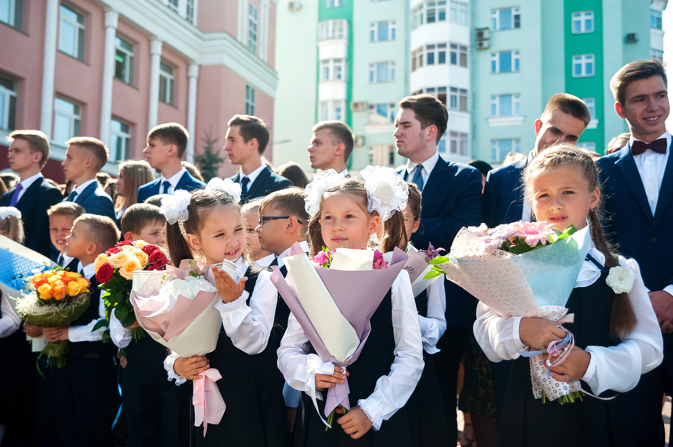 Линейка. 1 А класс. 2018 год