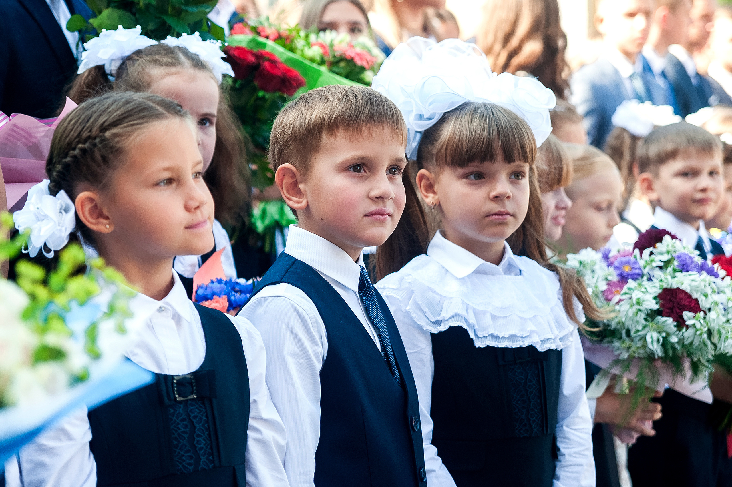Линейка. 1 А класс. 2018 год