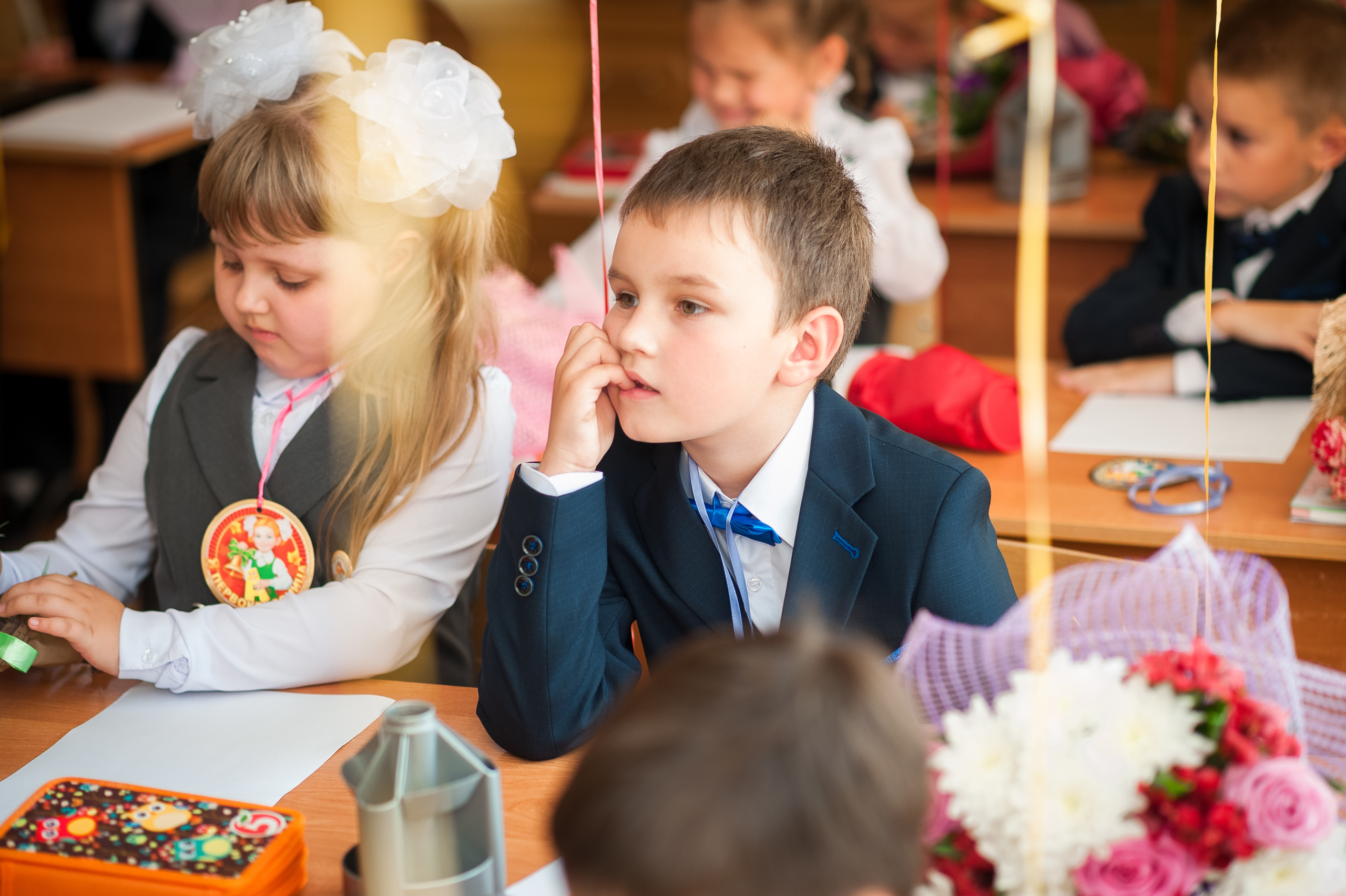 1 Б класс, 1 сентября