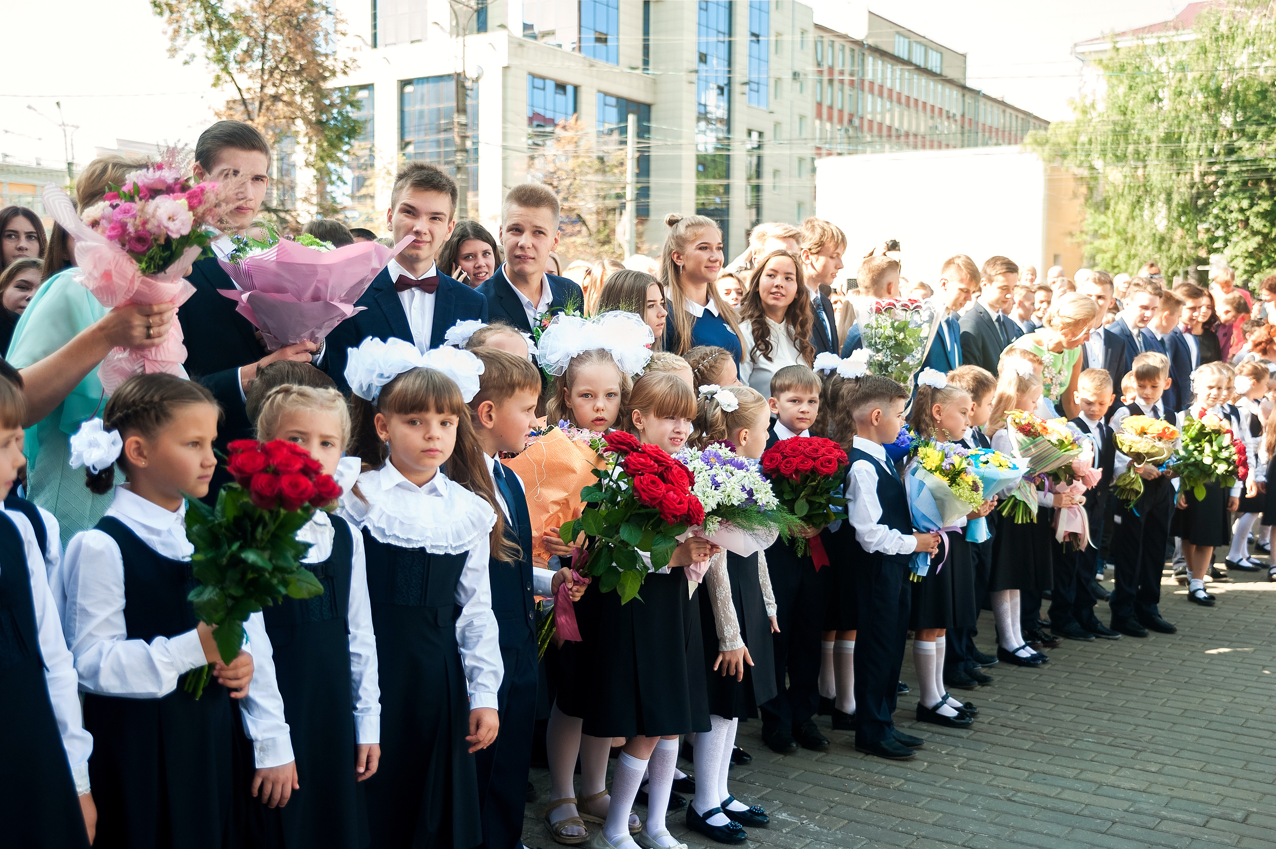 Линейка. 1 А класс. 2018 год