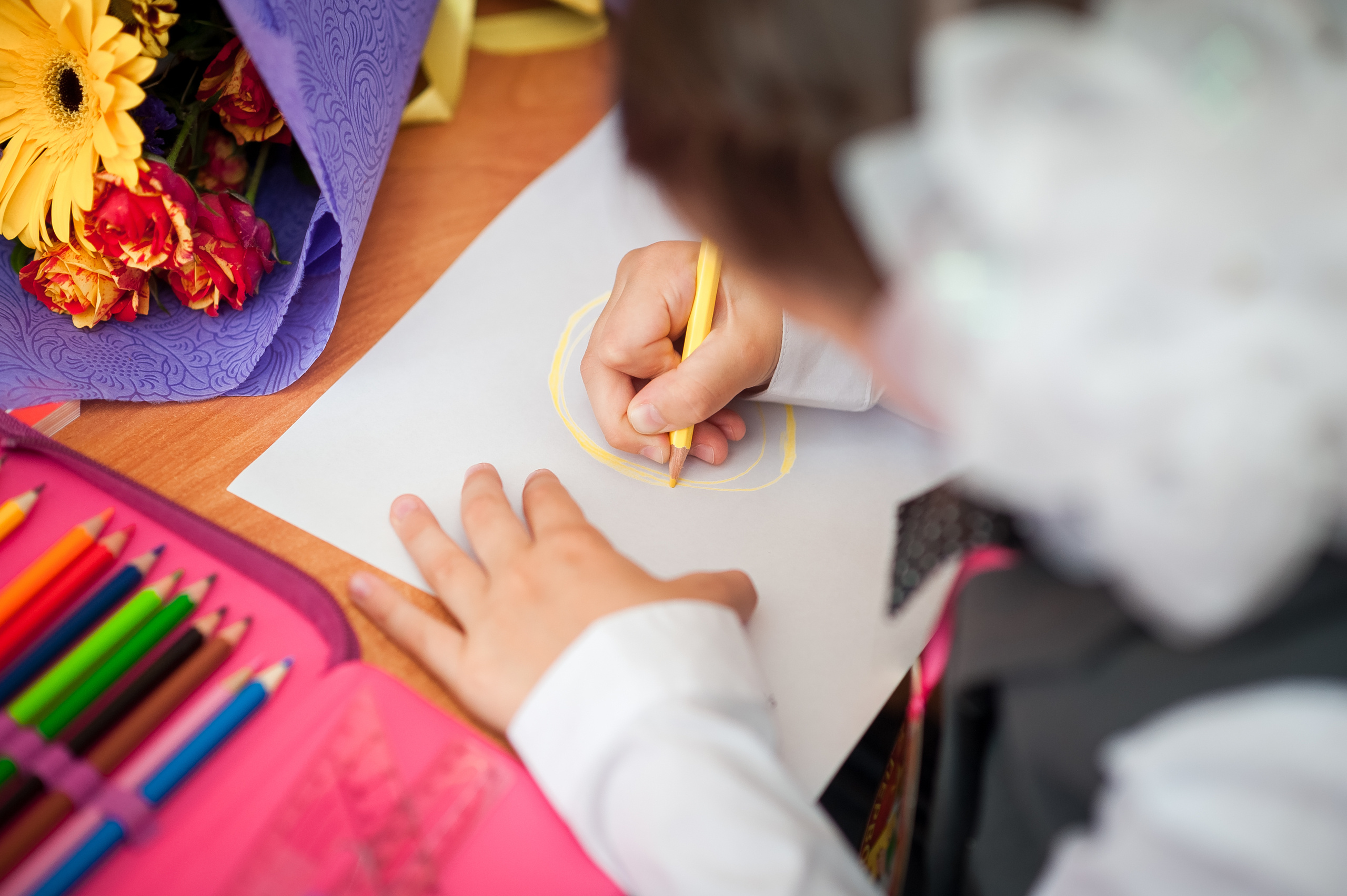 1 Б класс, 1 сентября