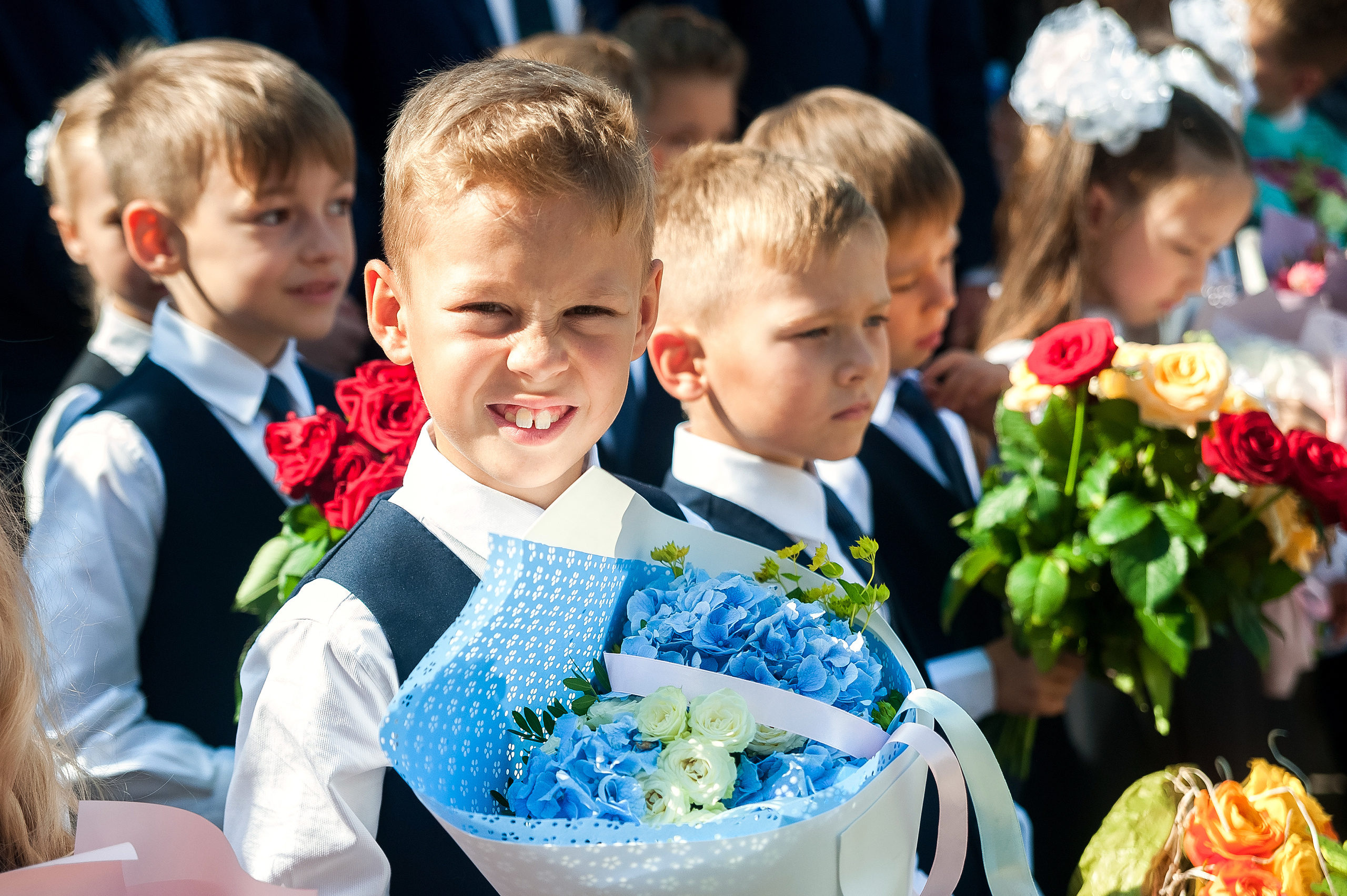 Линейка. 1 А класс. 2018 год