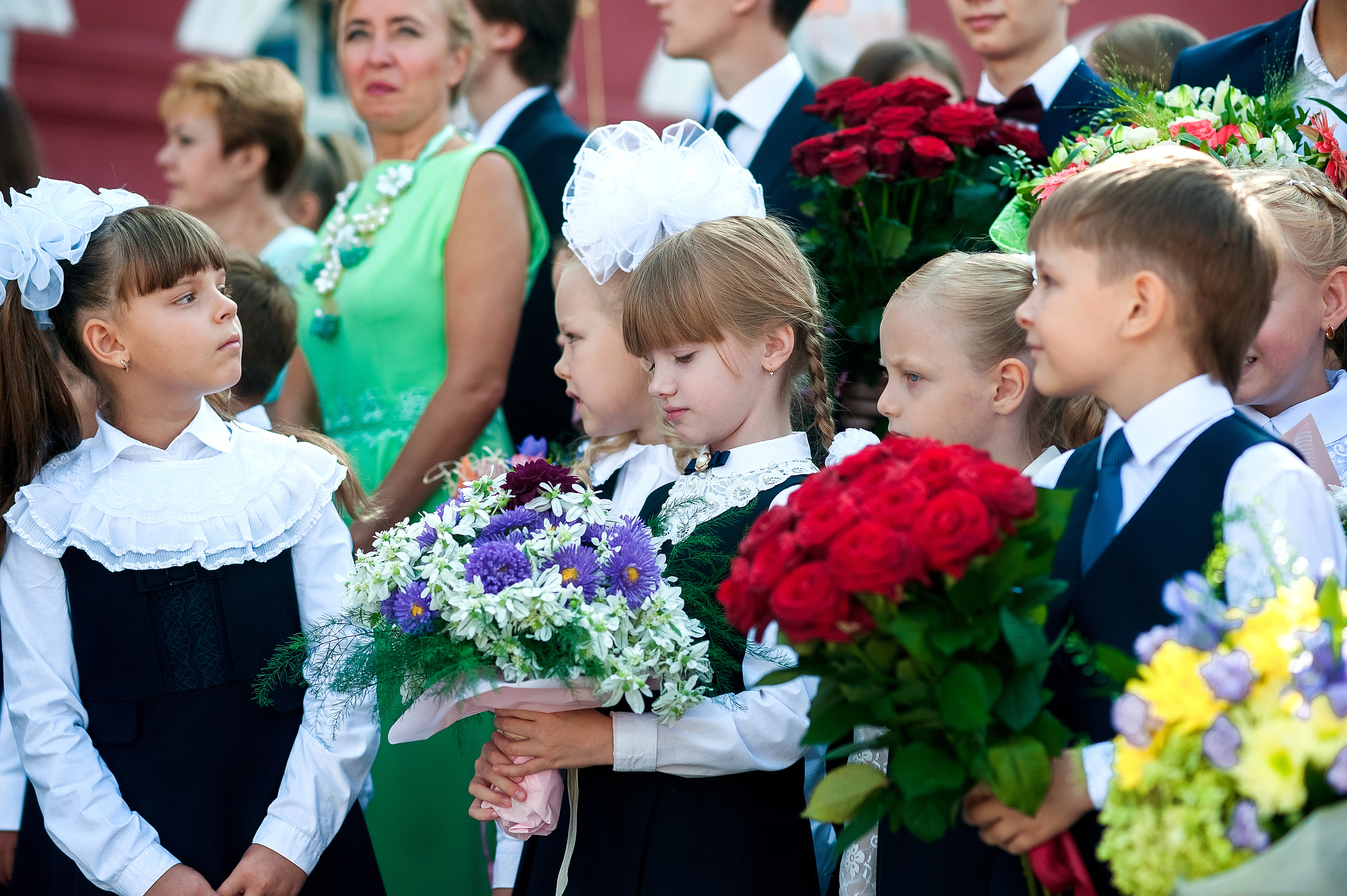 Линейка. 1 А класс. 2018 год