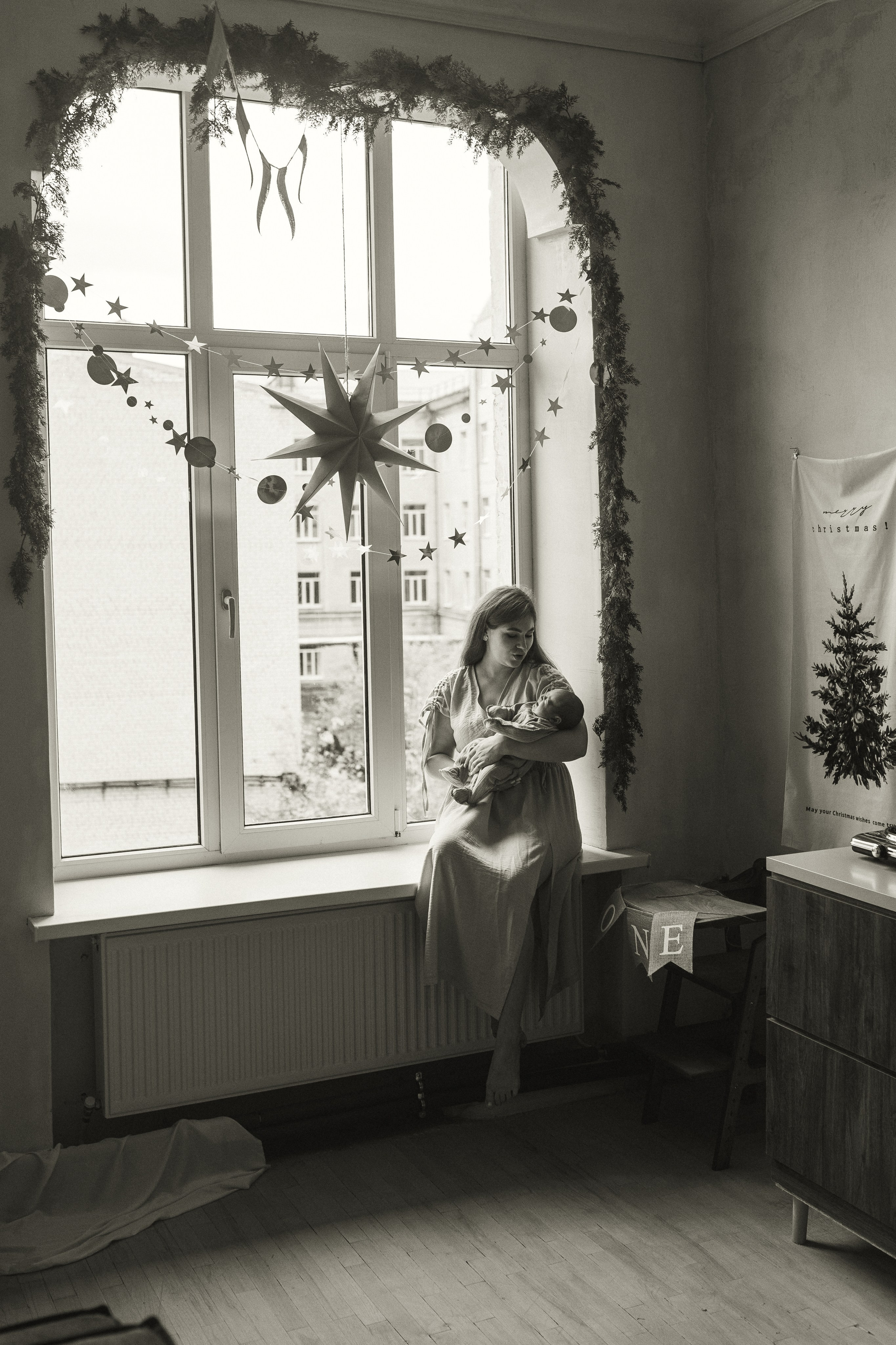 Мама и малыш. Первый месяц вместе. Фотограф в Ставрополе Svetlana Matveeva