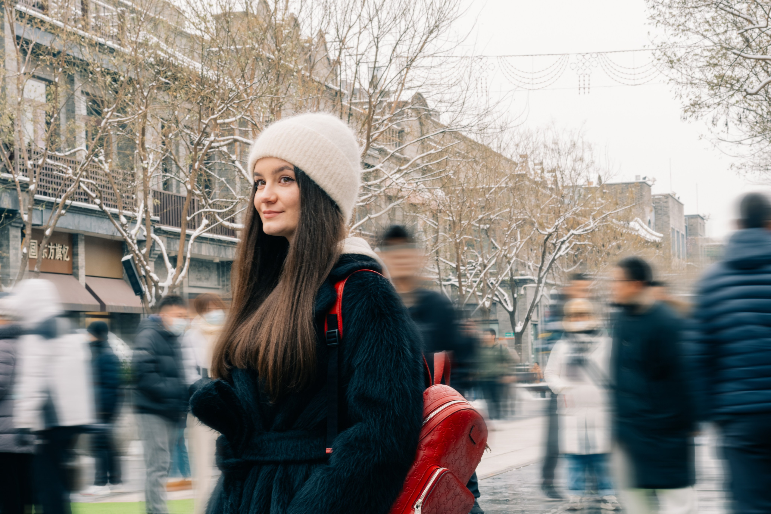 Winter Beijing, photoshoot