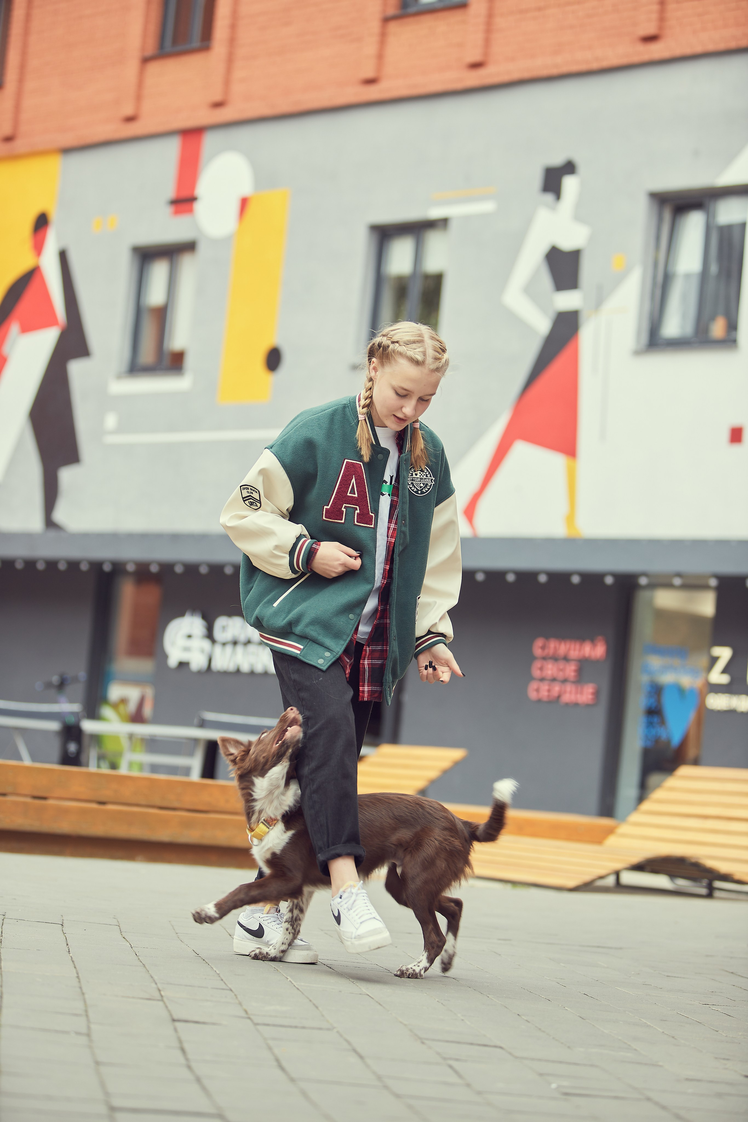 Портретная фотосессия Софы и питомцев. Екатерина Осипова — профессиональный фотограф в Москве