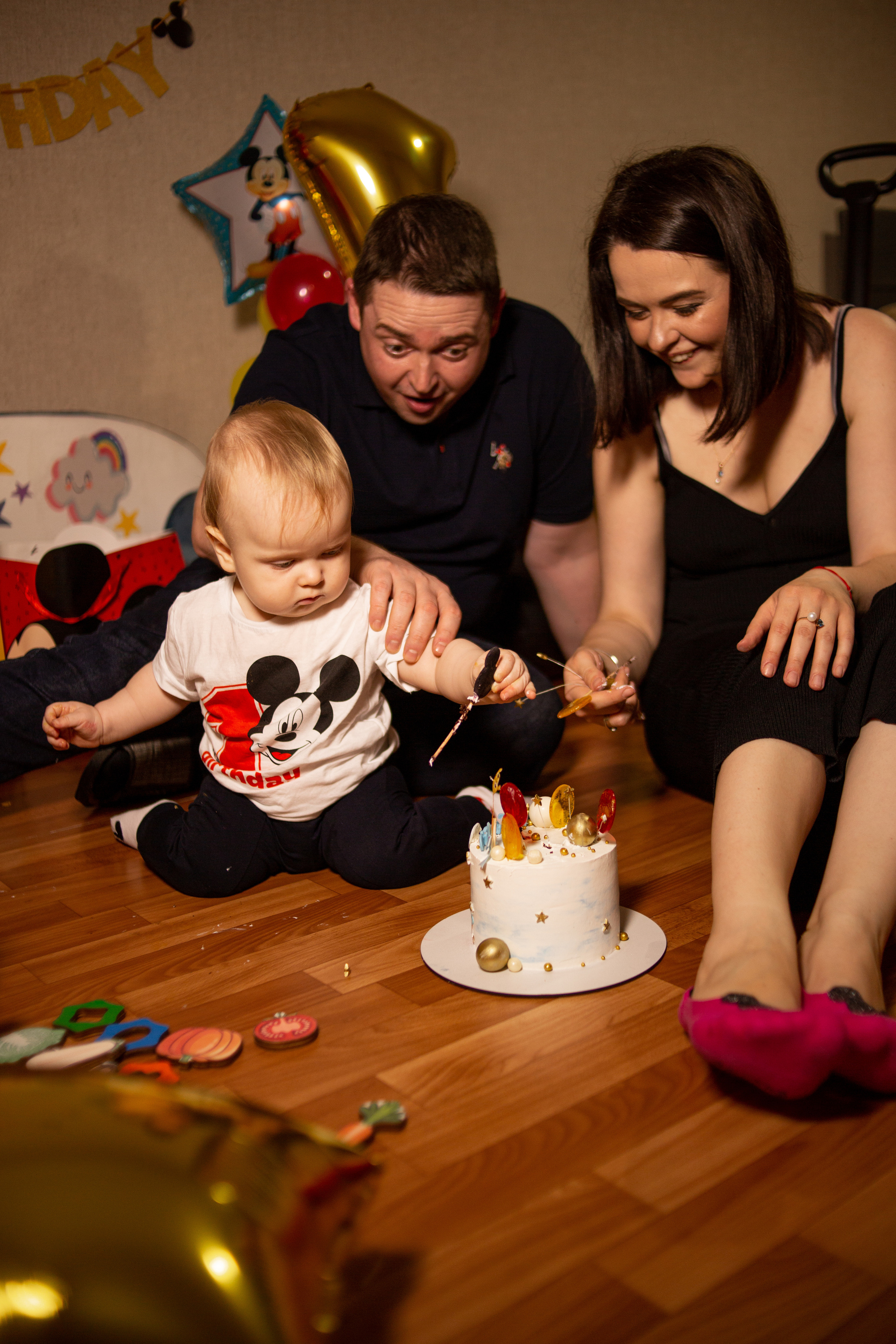Игорёше годик. Мария Маркова детский и семейный фотограф в Москве