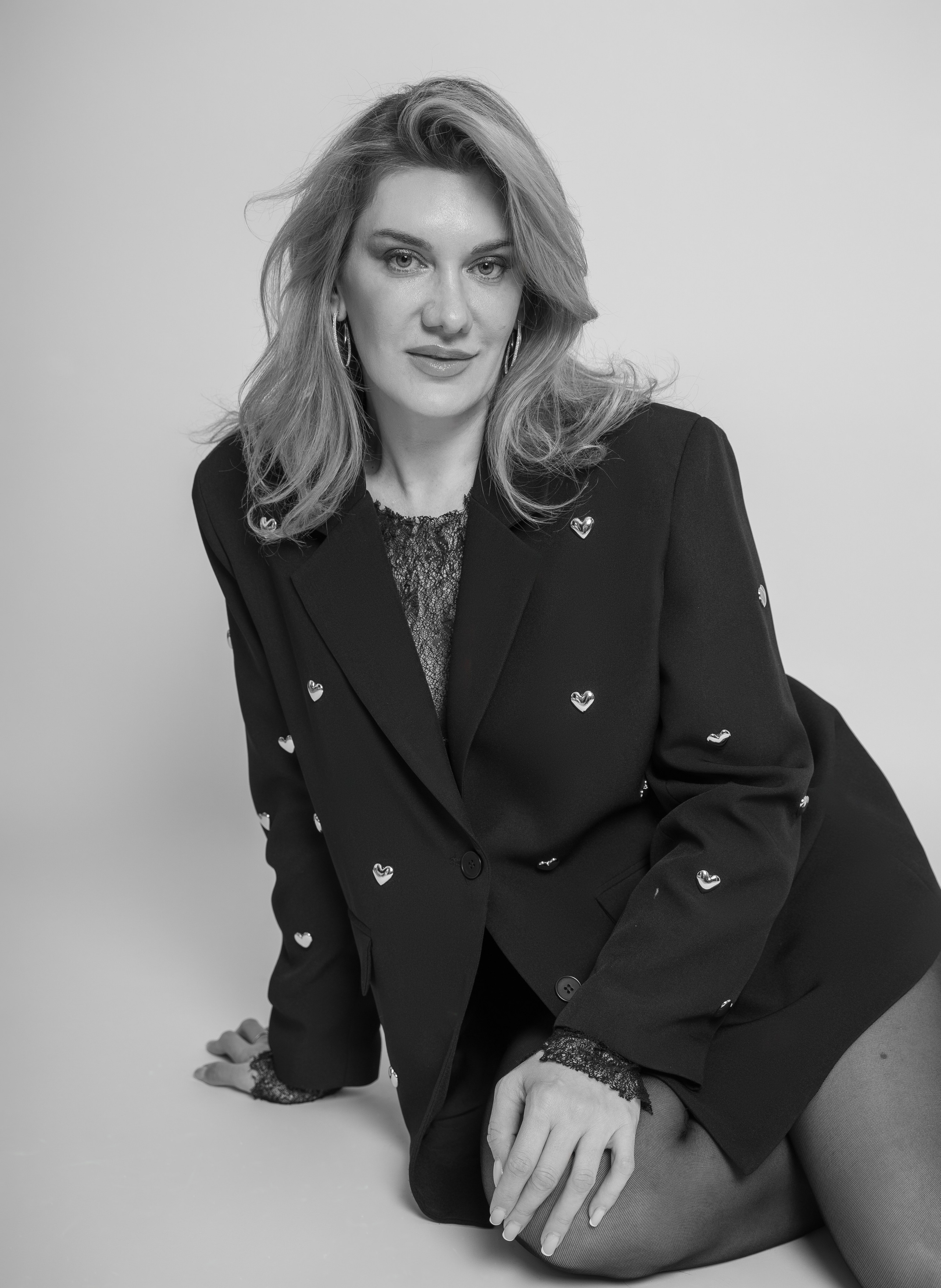 Черно-белая фотосессия