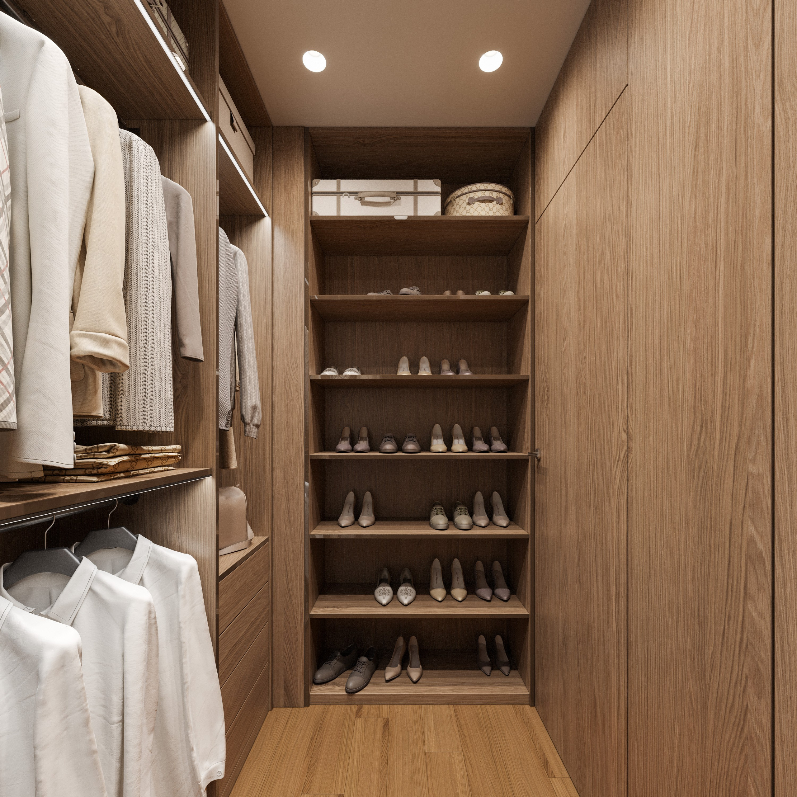 3D визуализация маленькой квартиры в современном стиле | Рендер интерьера. Визуализатор интерьера в Москве | Брагин Кирилл